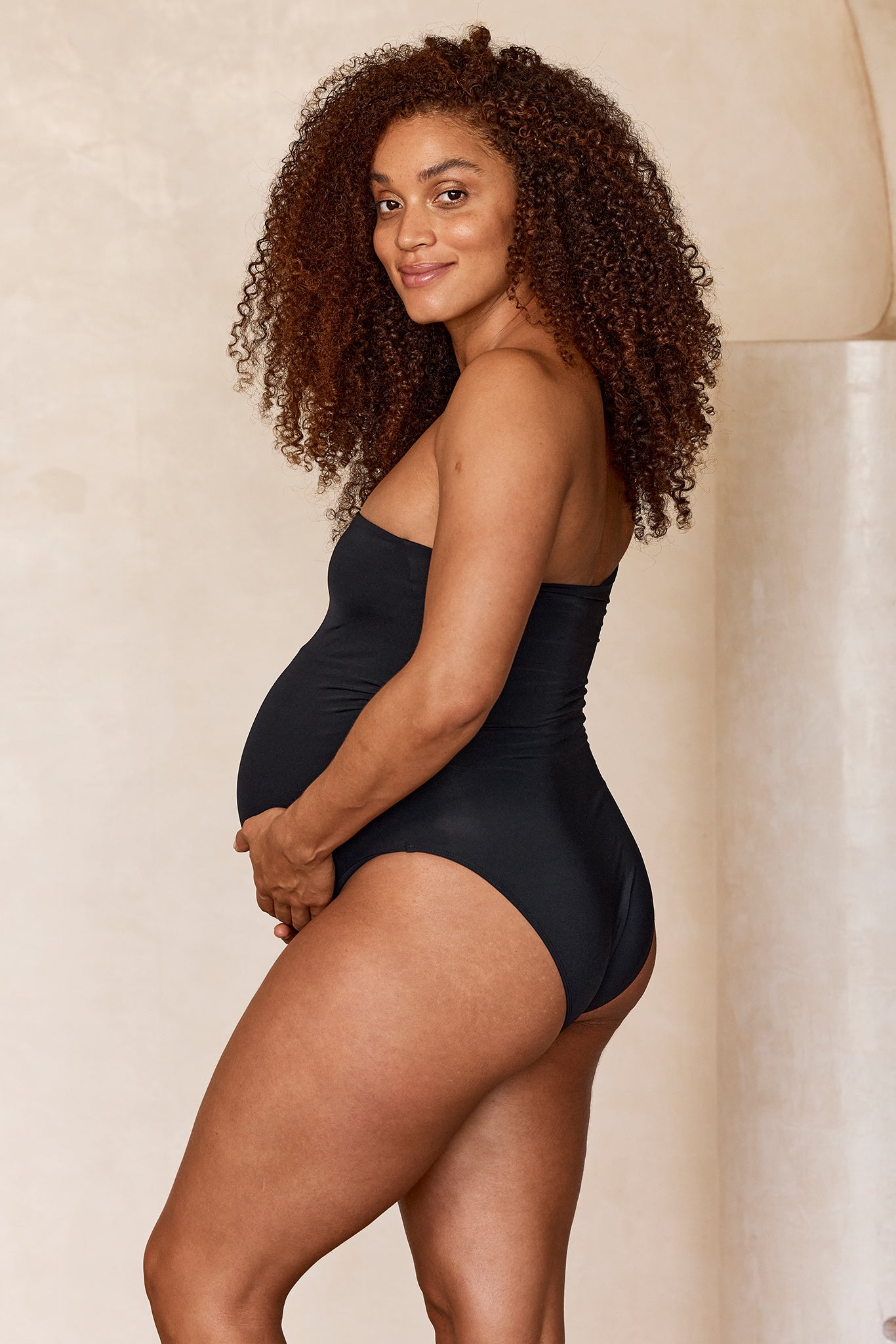 Maternity Sicily One Piece - Black