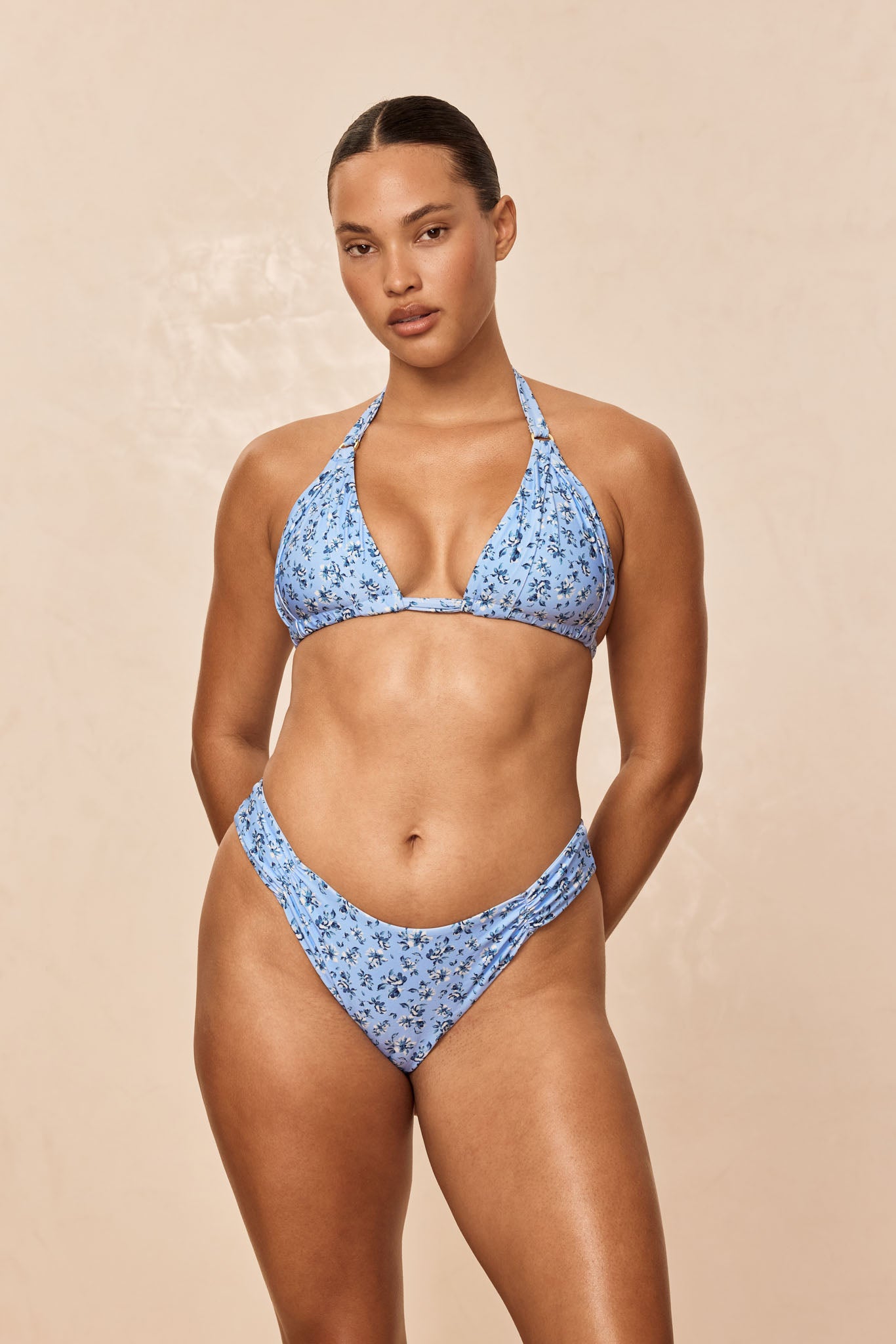 Clovelly High Leg Bottom - Isola Floral