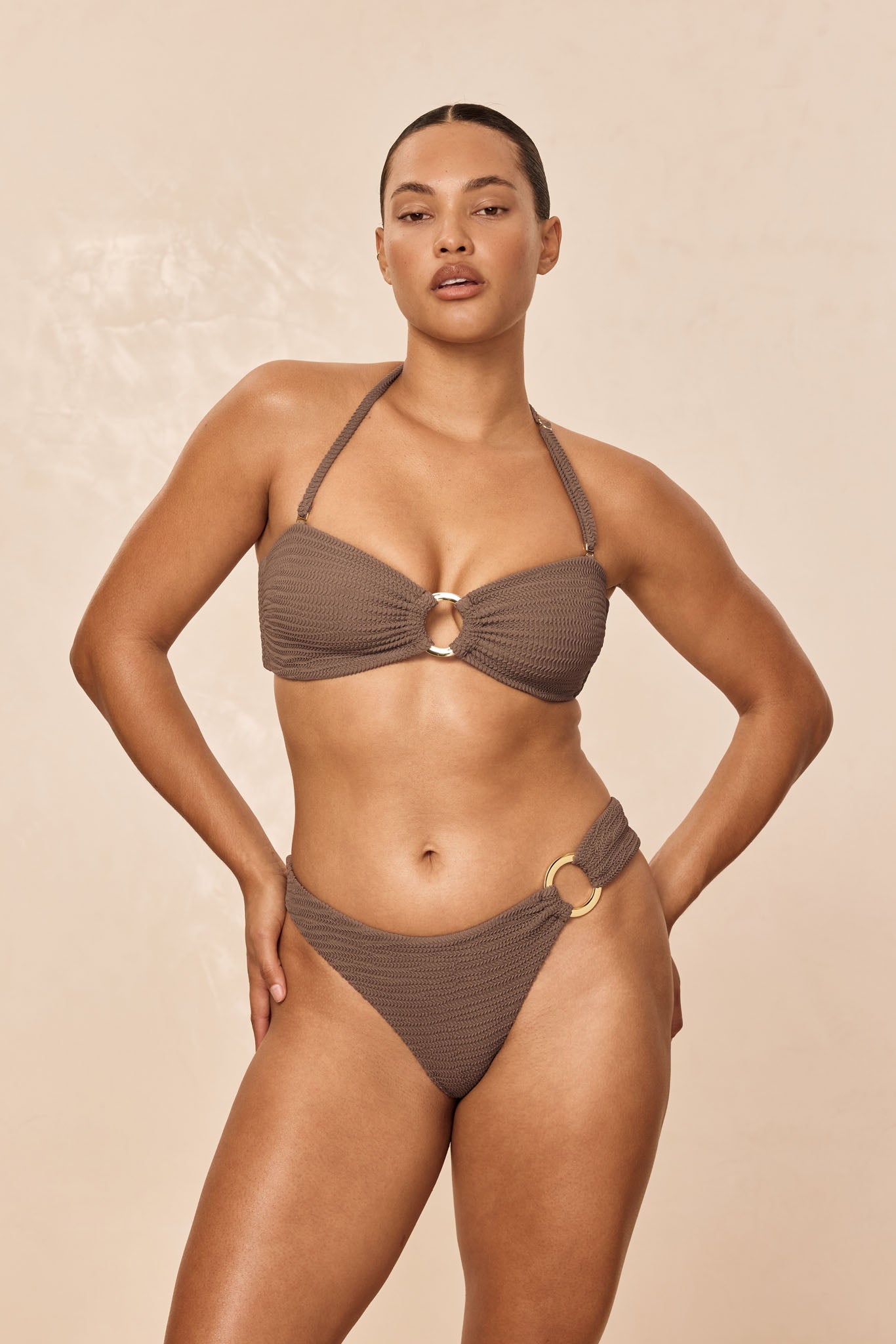 Costa Rica Top - Stone Crinkle