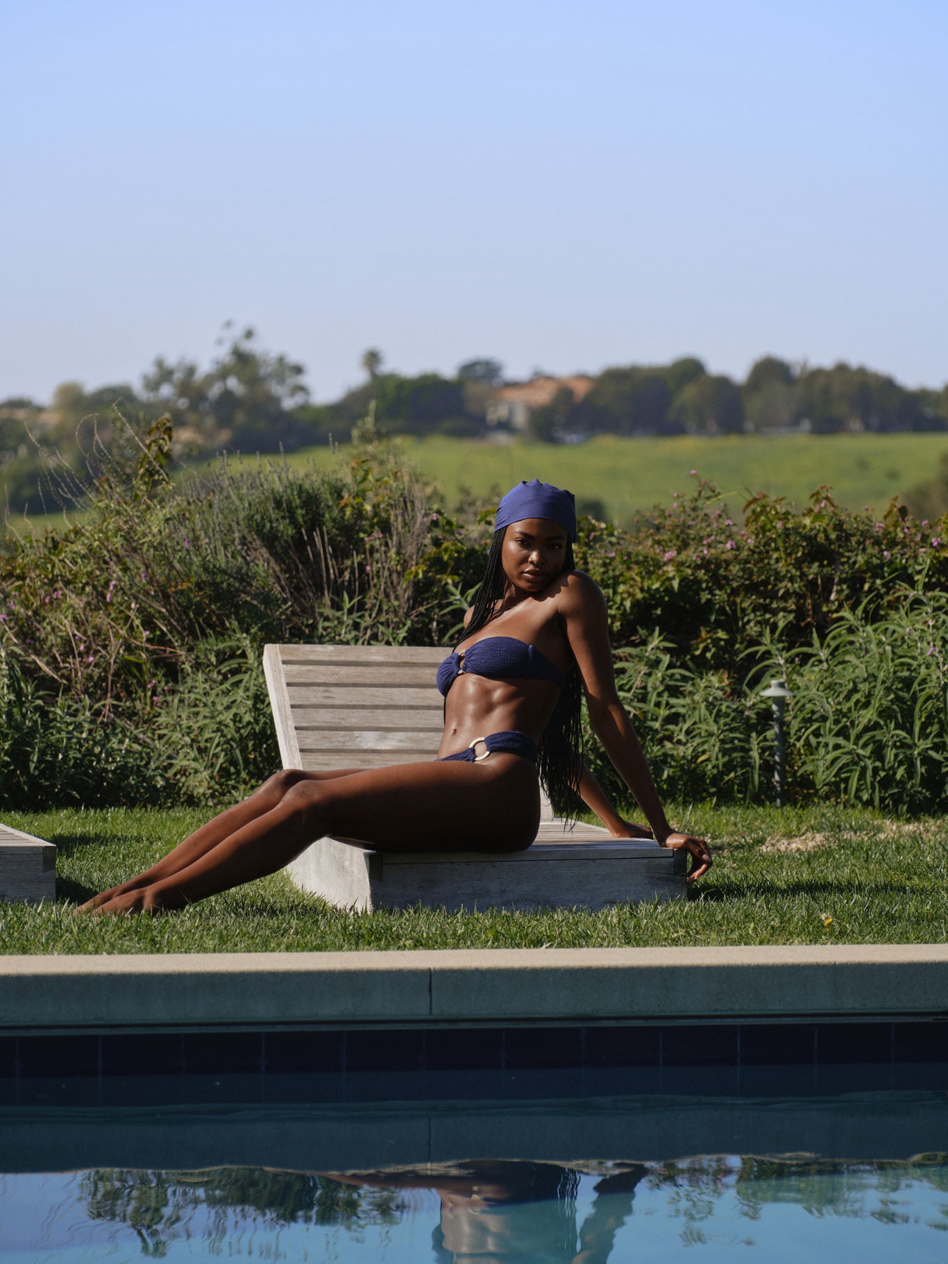 Costa Rica Top - Midnight Crinkle