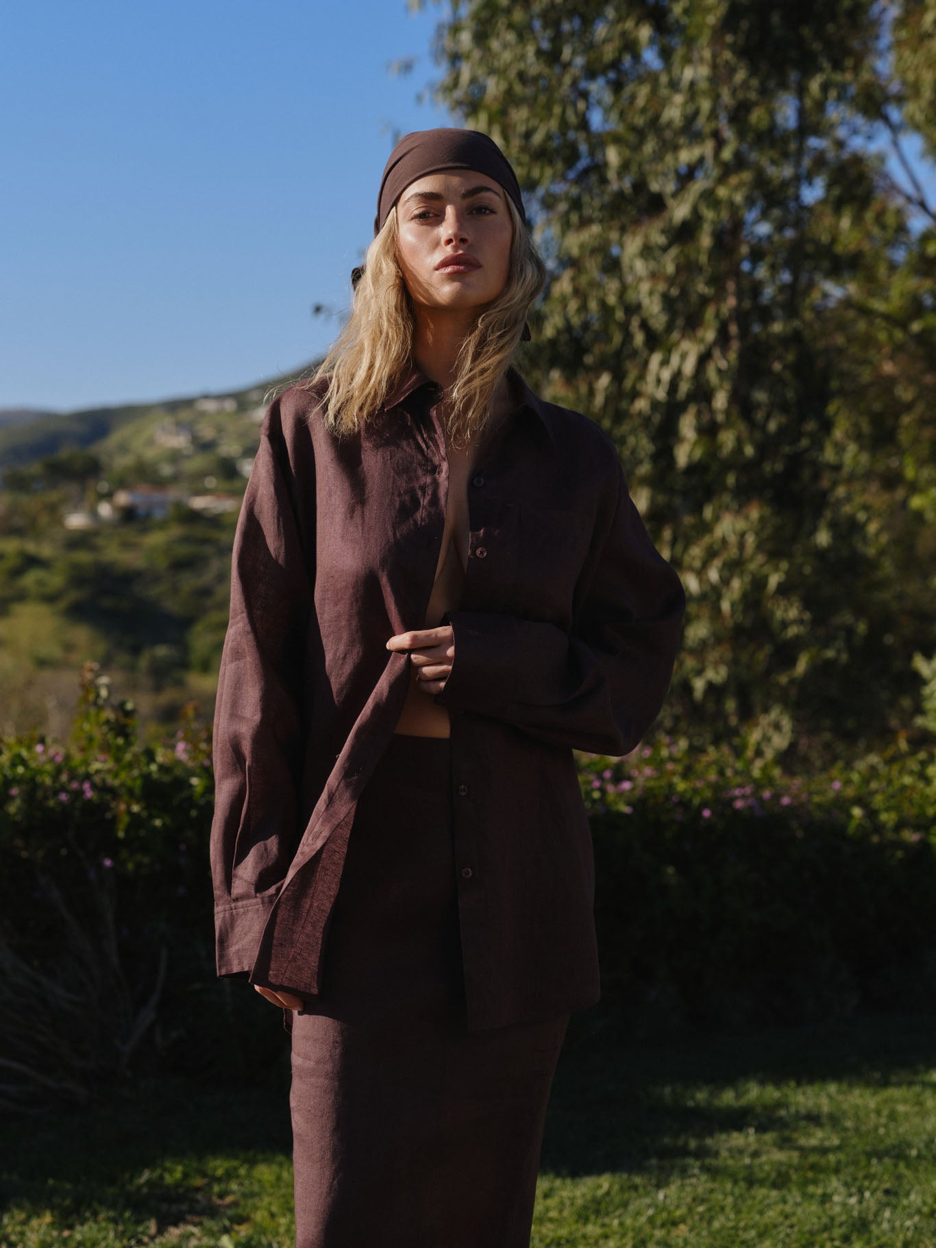 Monday Head Scarf - Espresso