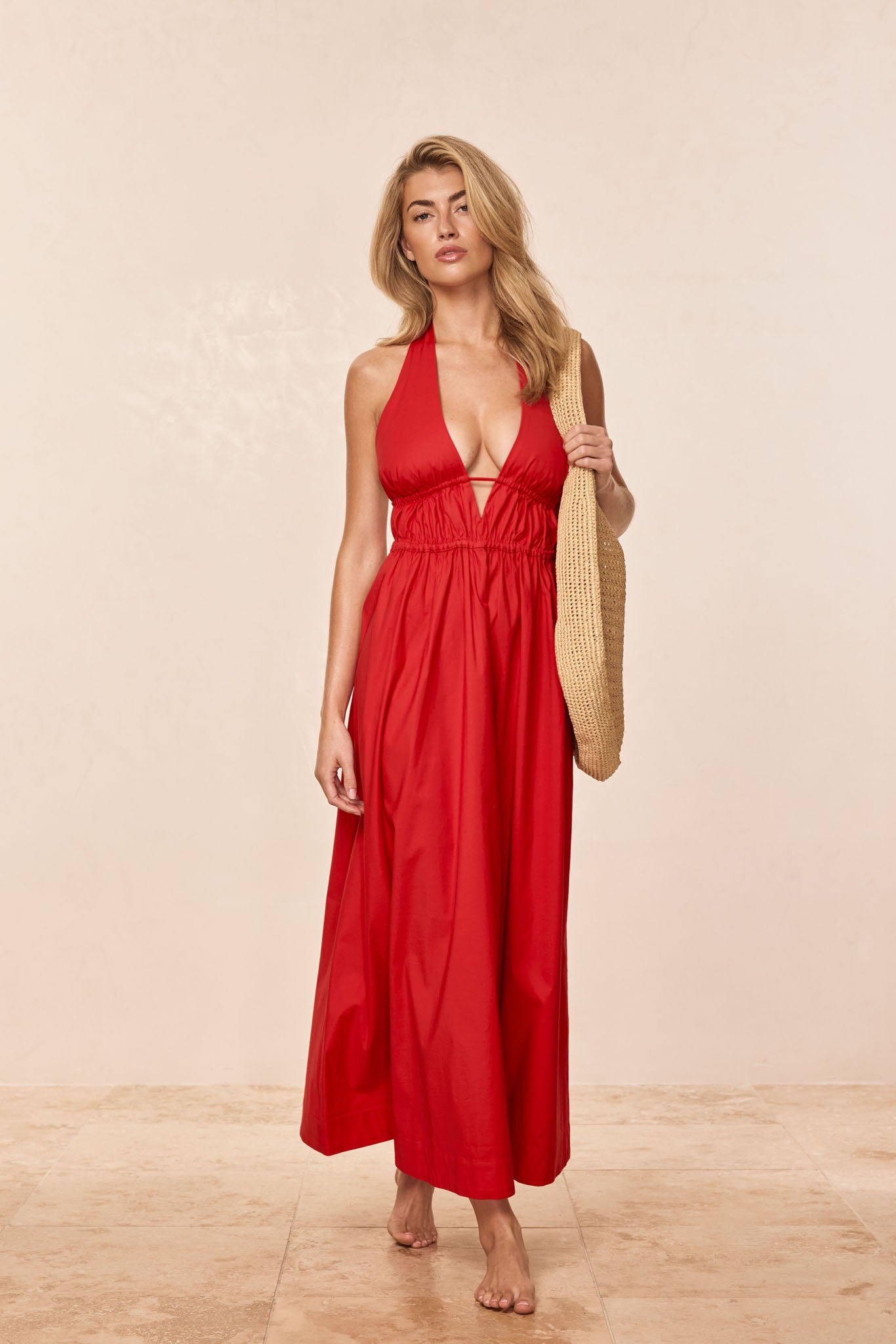 Santa Cruz Dress - Chili Pepper
