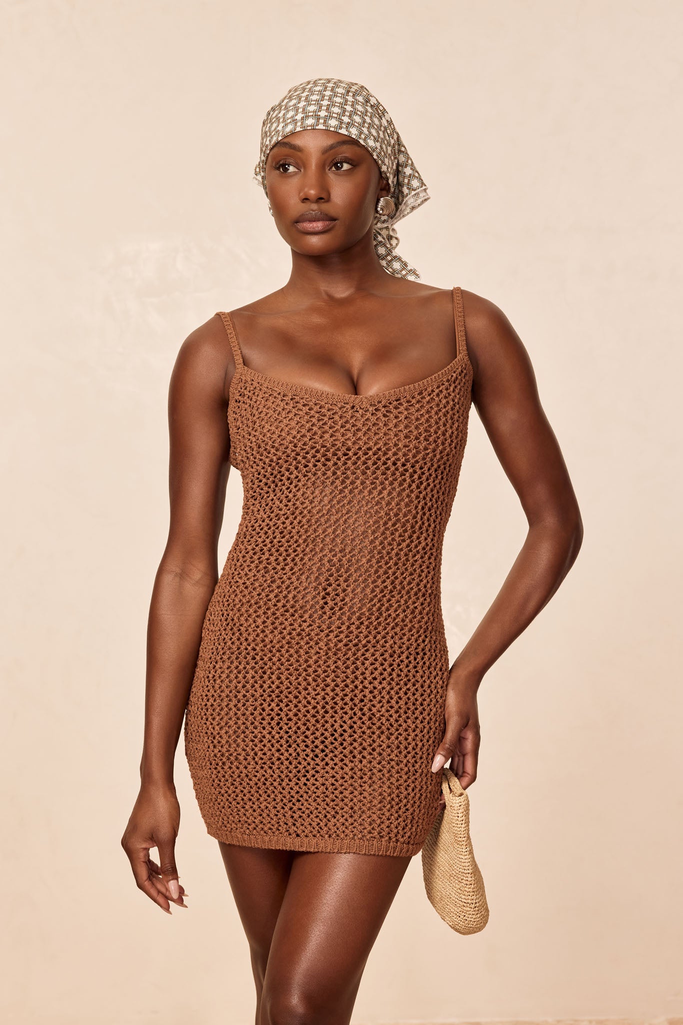 Zanzibar Dress - Caramel Petit Crochet