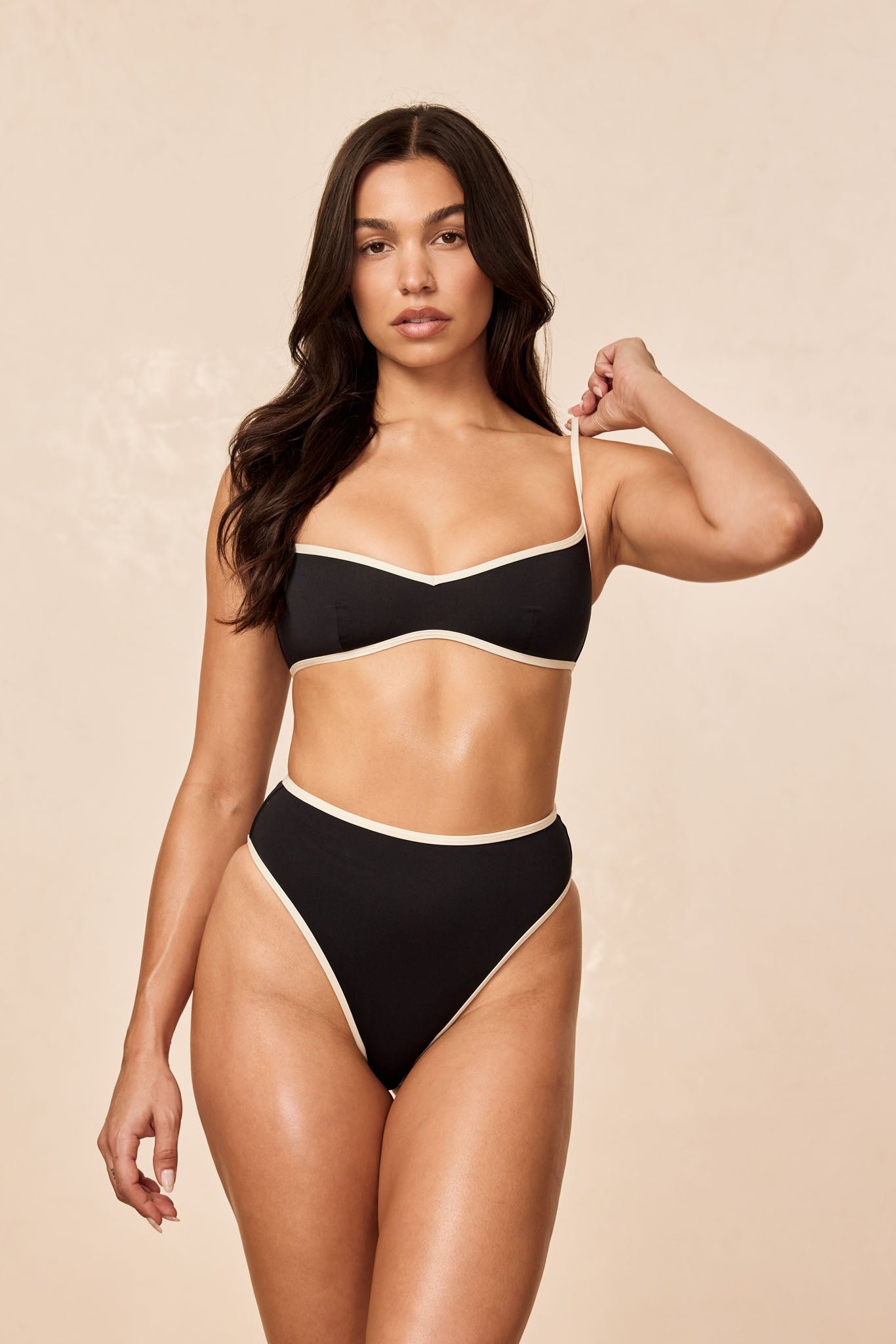 Ravello Bottom - Black/Ivory