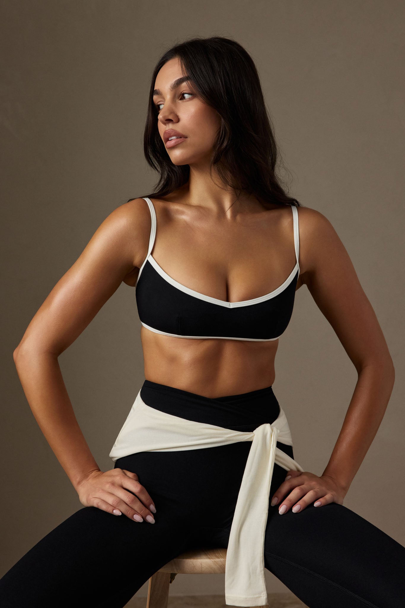Soho Bra - Black/Ivory