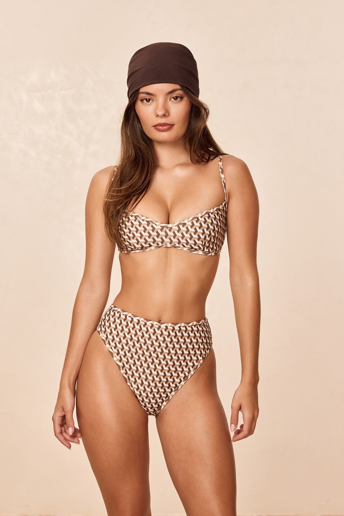 Ravello Top - Husk Geo