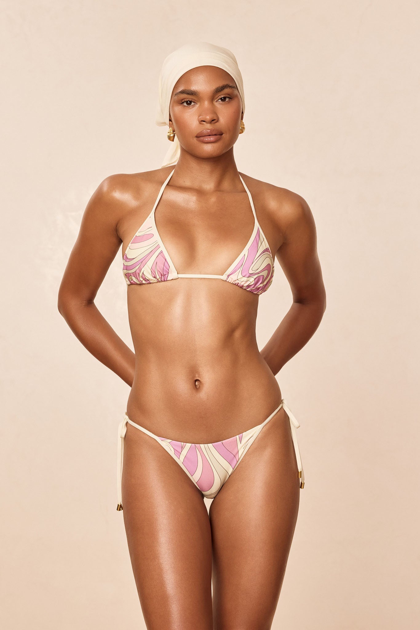 Palma Top Color Block - Costa Rei Pink/Ivory