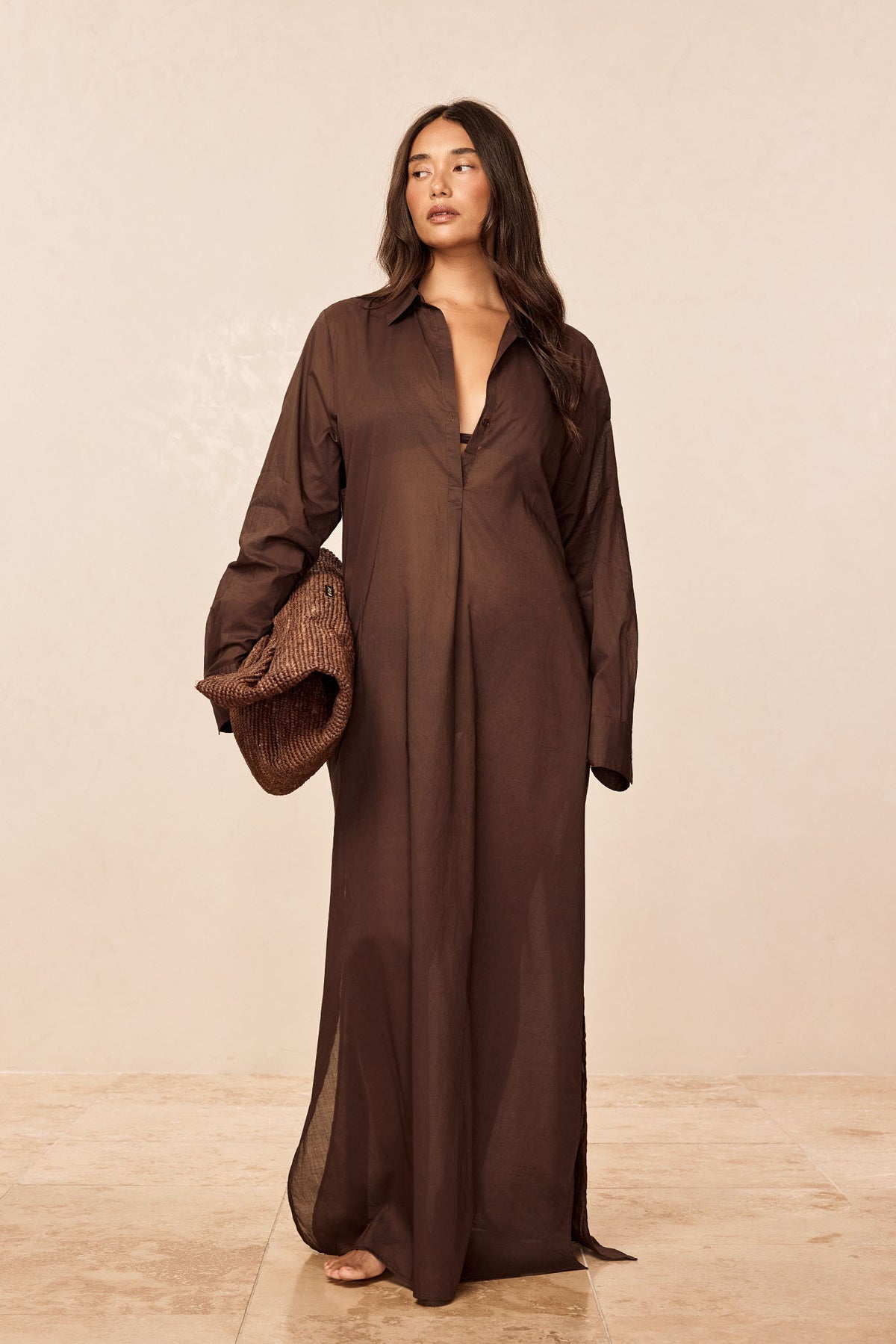 Kokomo Kaftan - Espresso