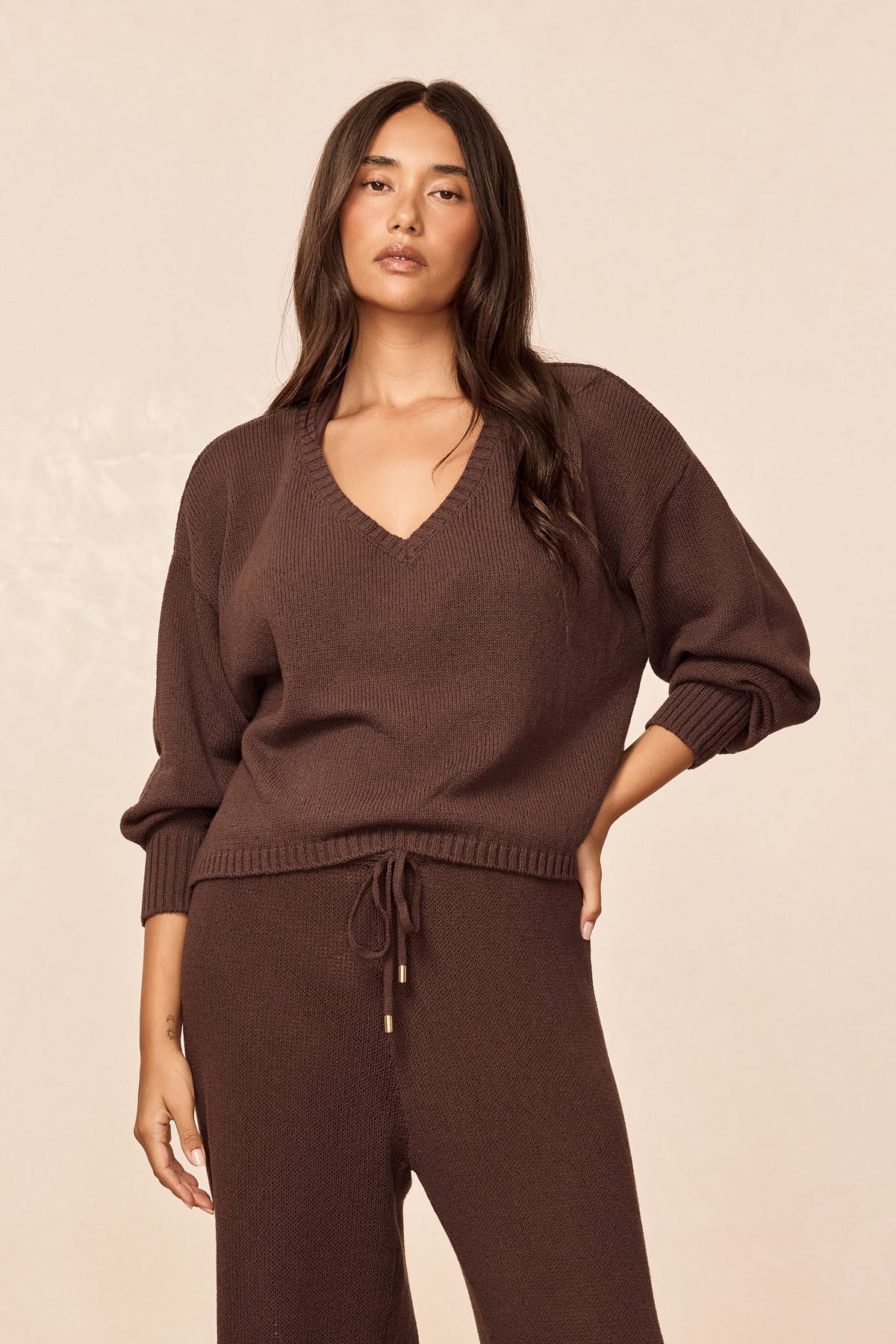 Hamilton Island Sweater - Espresso
