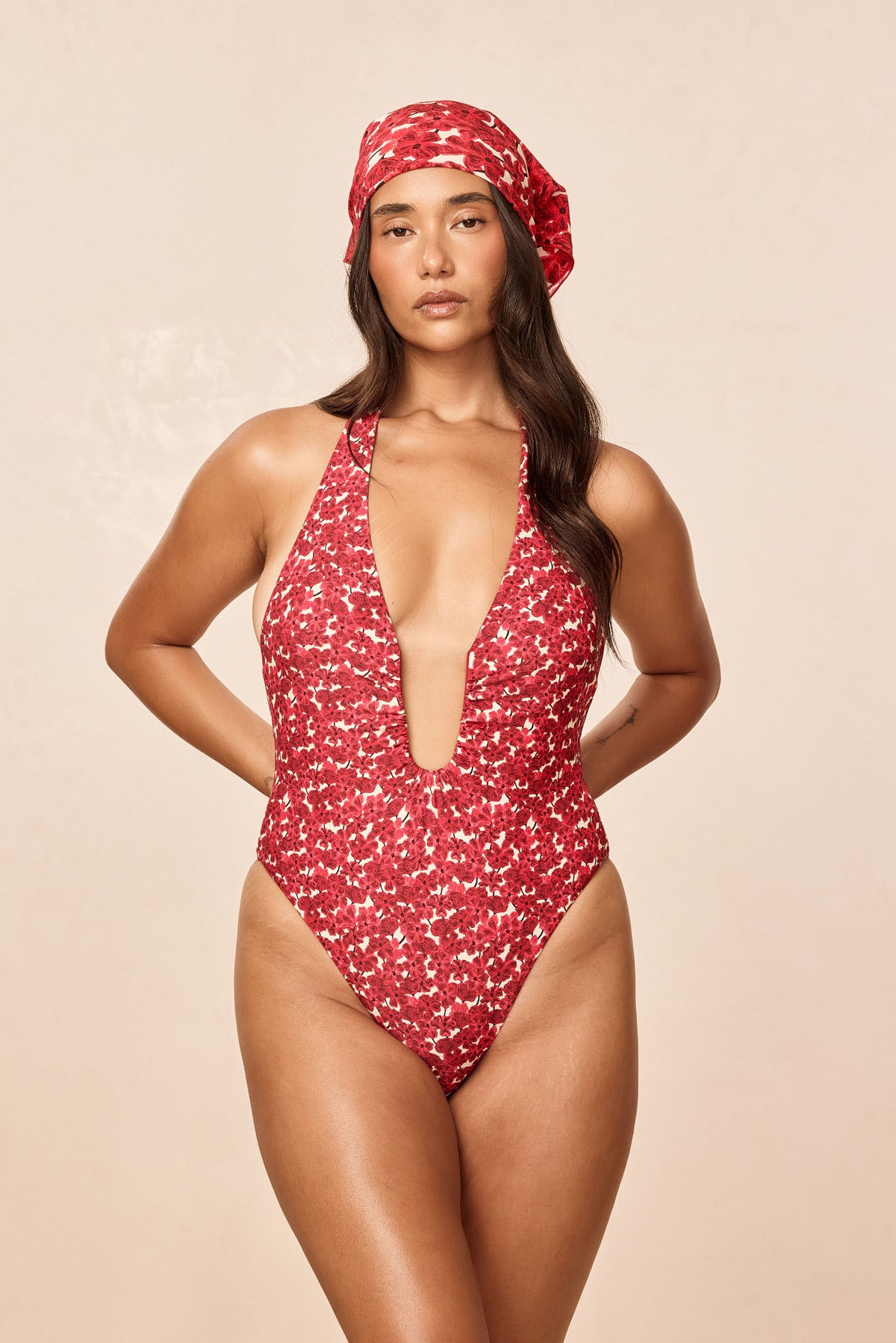 Croatia One Piece - Monte Solaro Floral