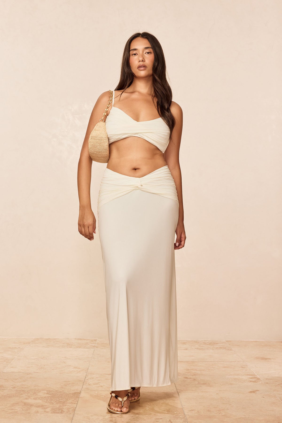 St. Croix Maxi Skirt - Ivory