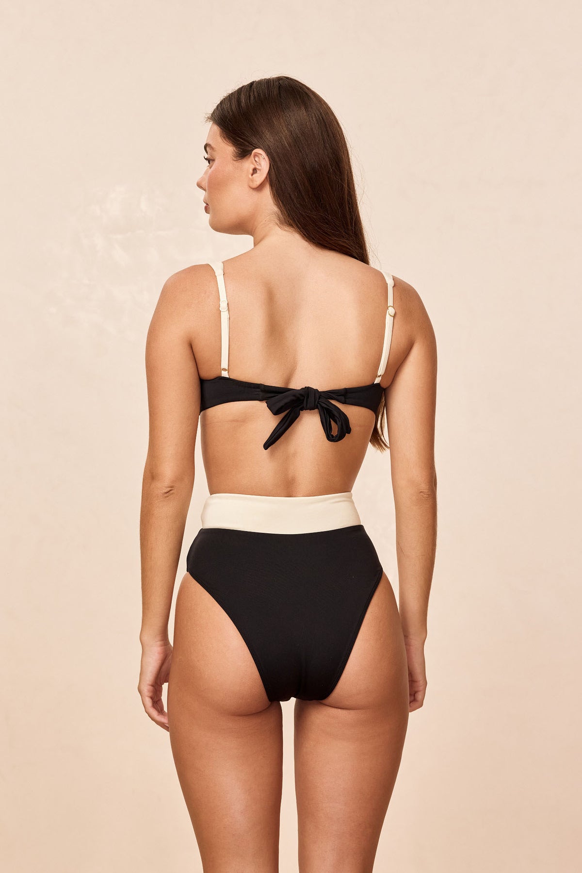 Costa Rica Bottom - Black/Ivory