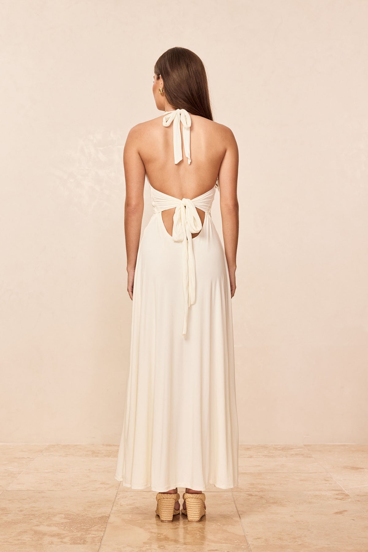 Croatia Midi Dress - Ivory