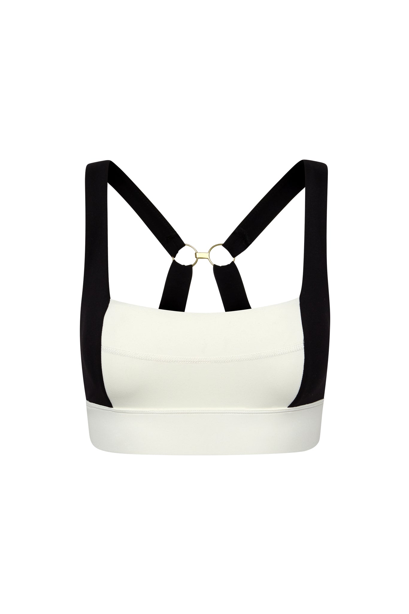 Arches “The Tash Bra” - Ivory/Black – Monday Swimwear