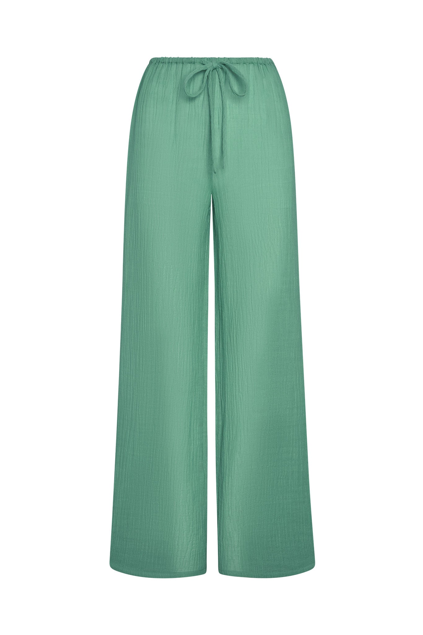 Belize Pant - Pond Crinkle Linen