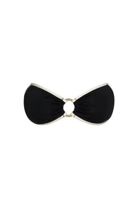 Costa Rica Top - Black/Ivory