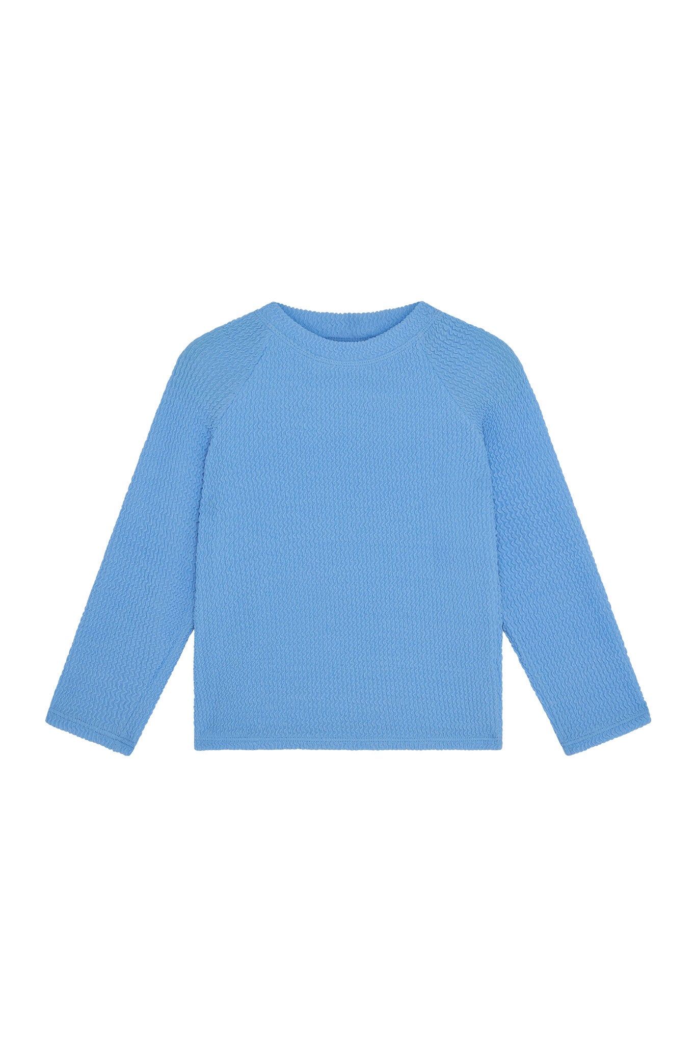 Bondi Rashguard Kids - Azure Crinkle