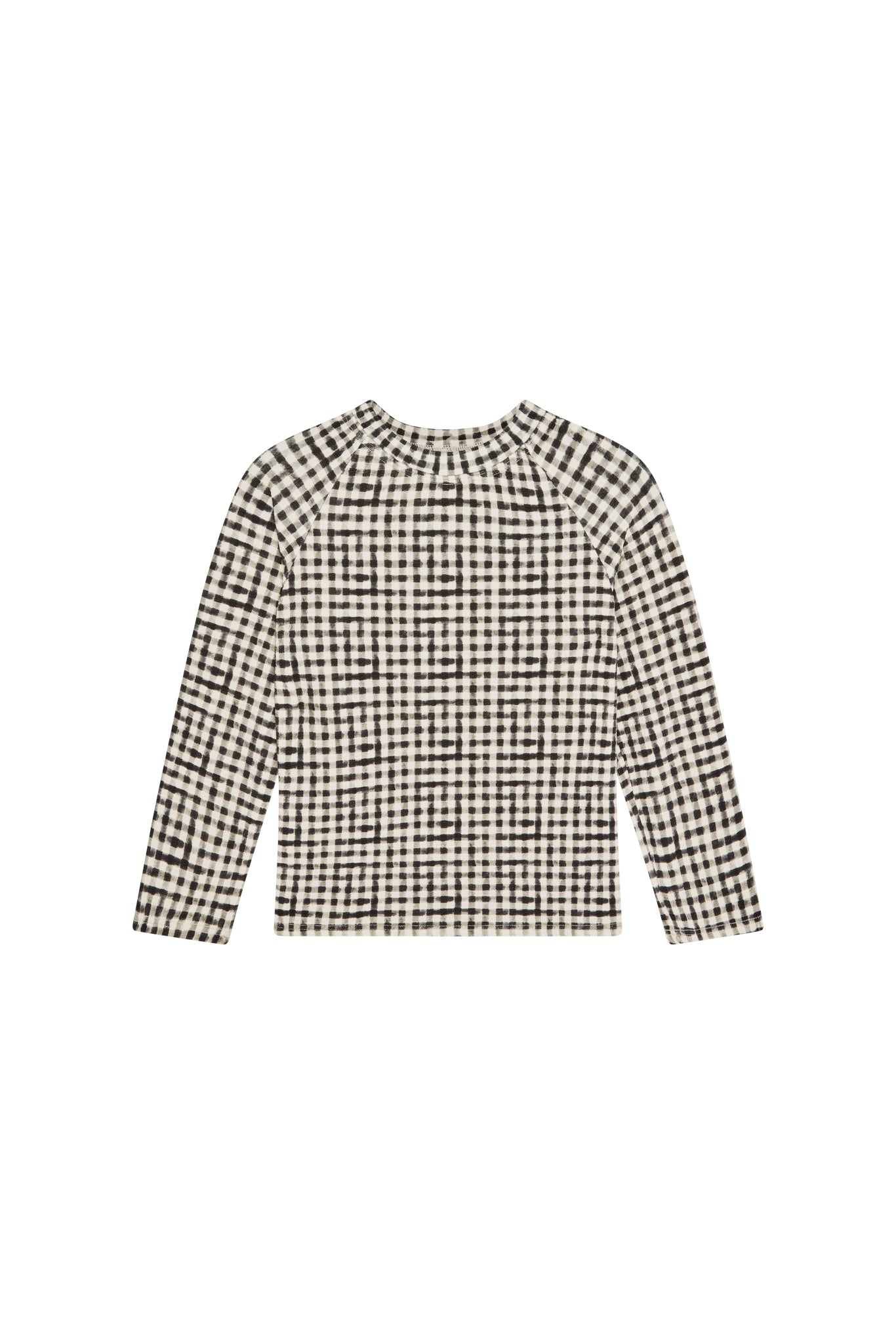 Bondi Rashguard Kids - Black Gingham