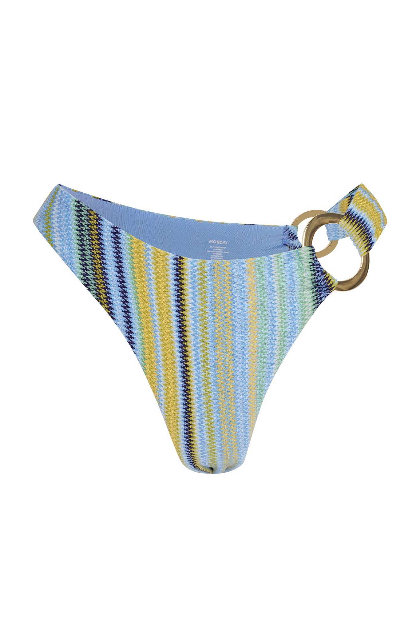 Bronte Bottom - Sardinia Stripe Azure