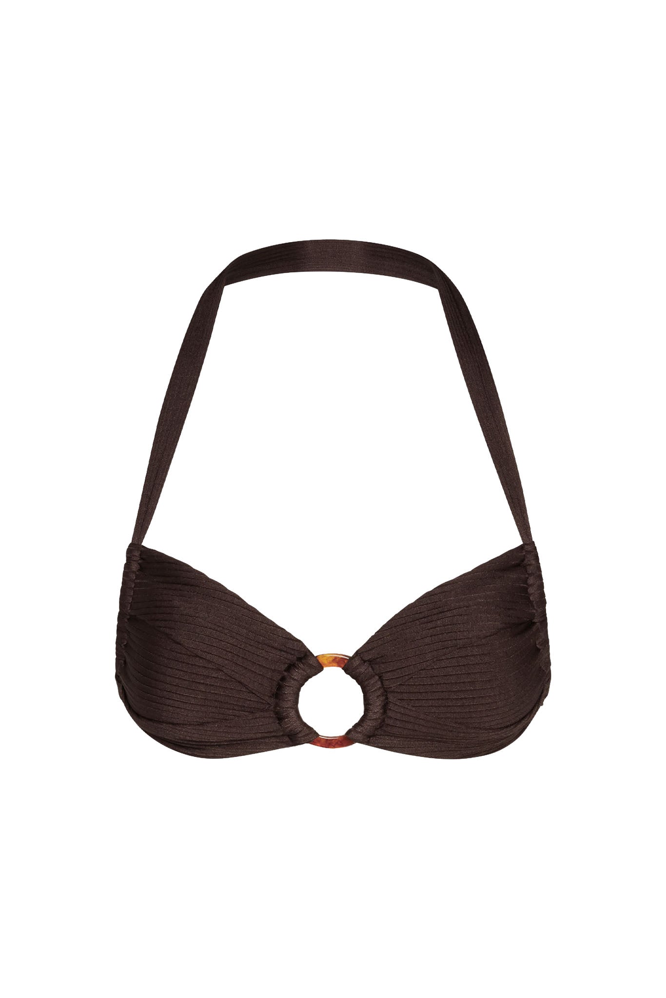 Bronte Top - Espresso Wide Rib