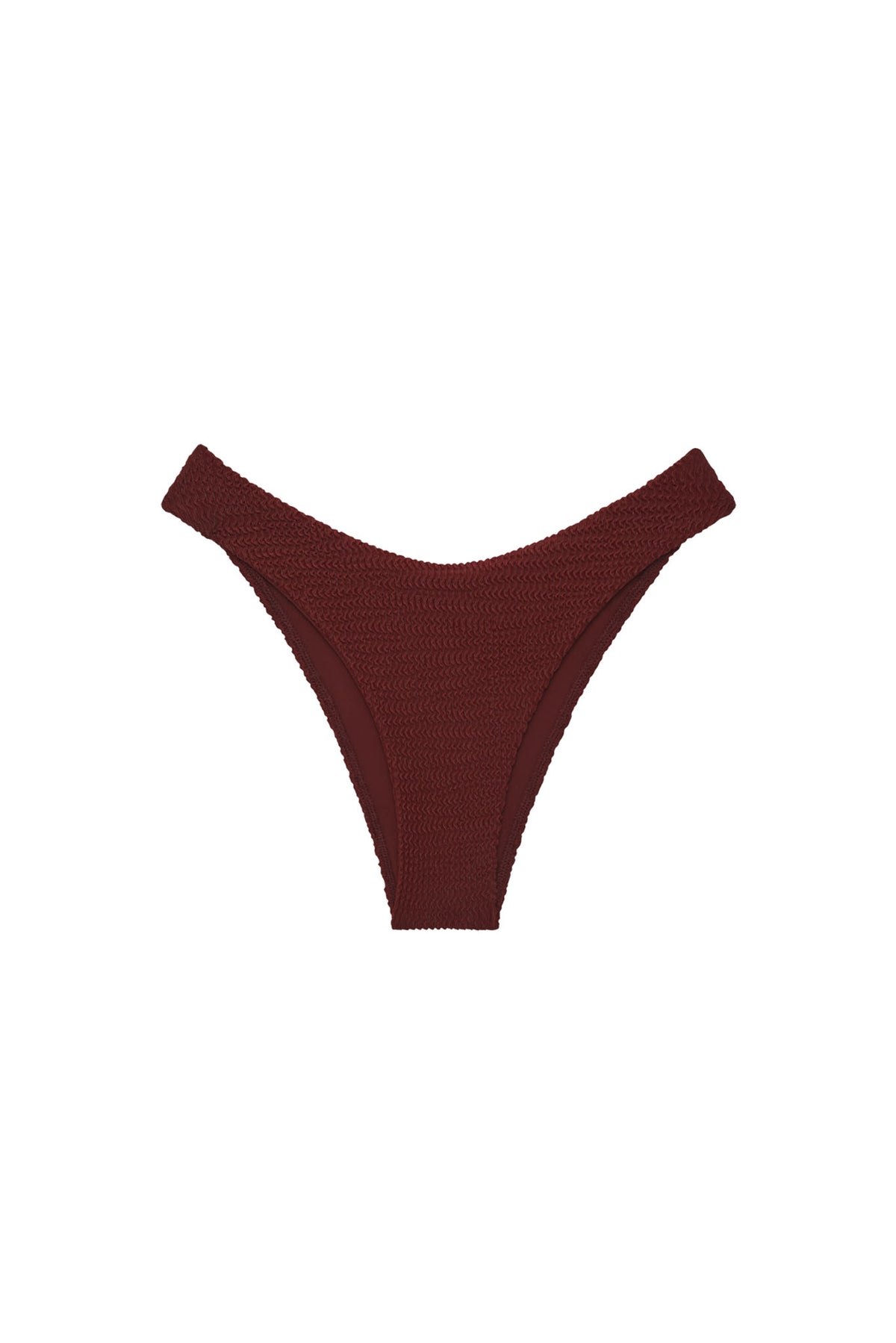 Byron Bottom - Deep Burgundy Crinkle