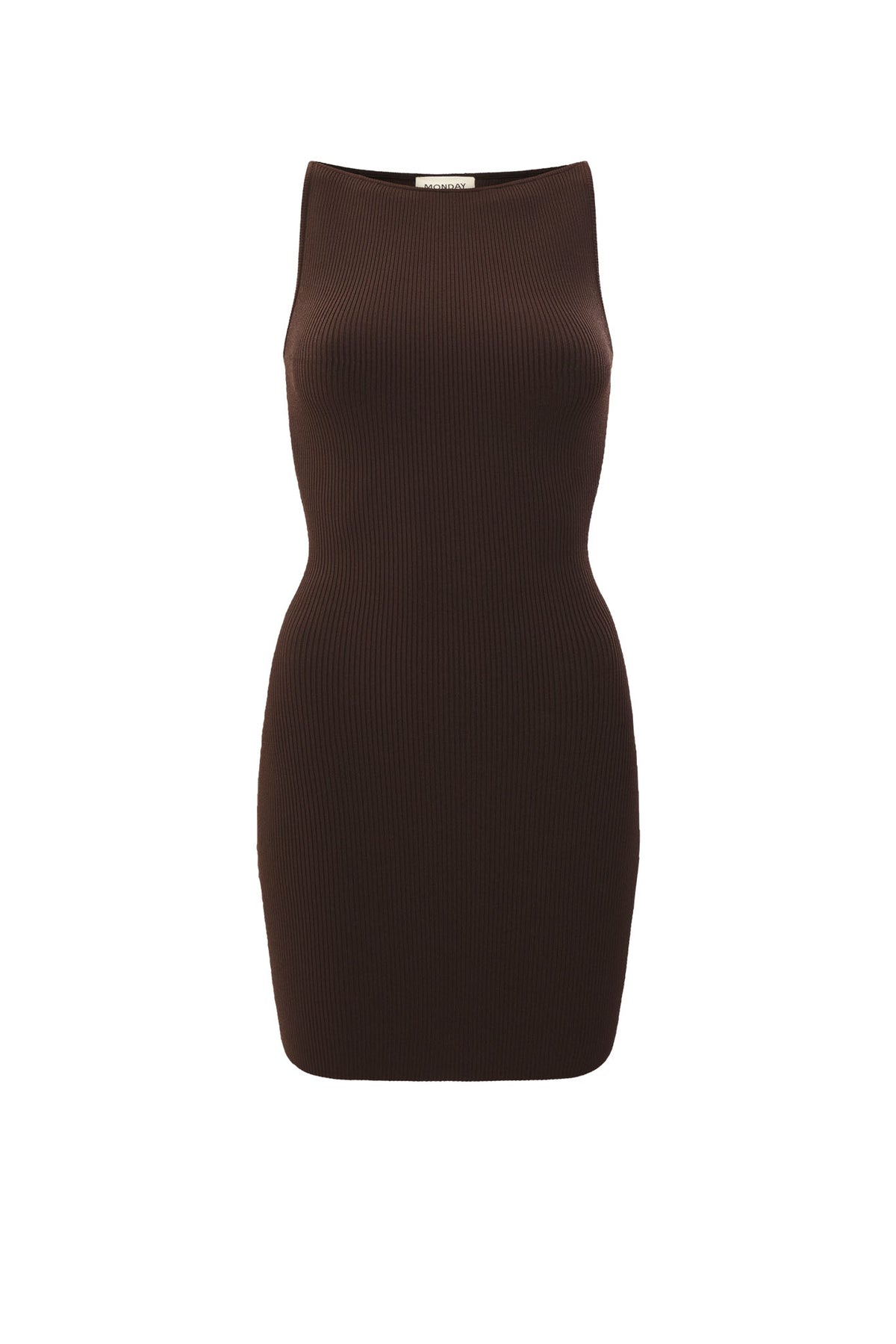 Camerelle Dress - Espresso Rib