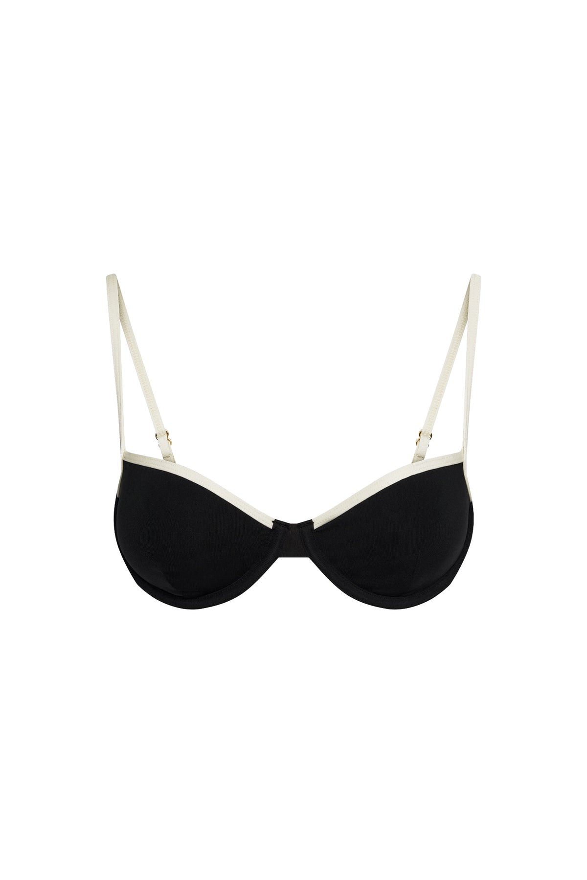 Capri Top - Black/Ivory