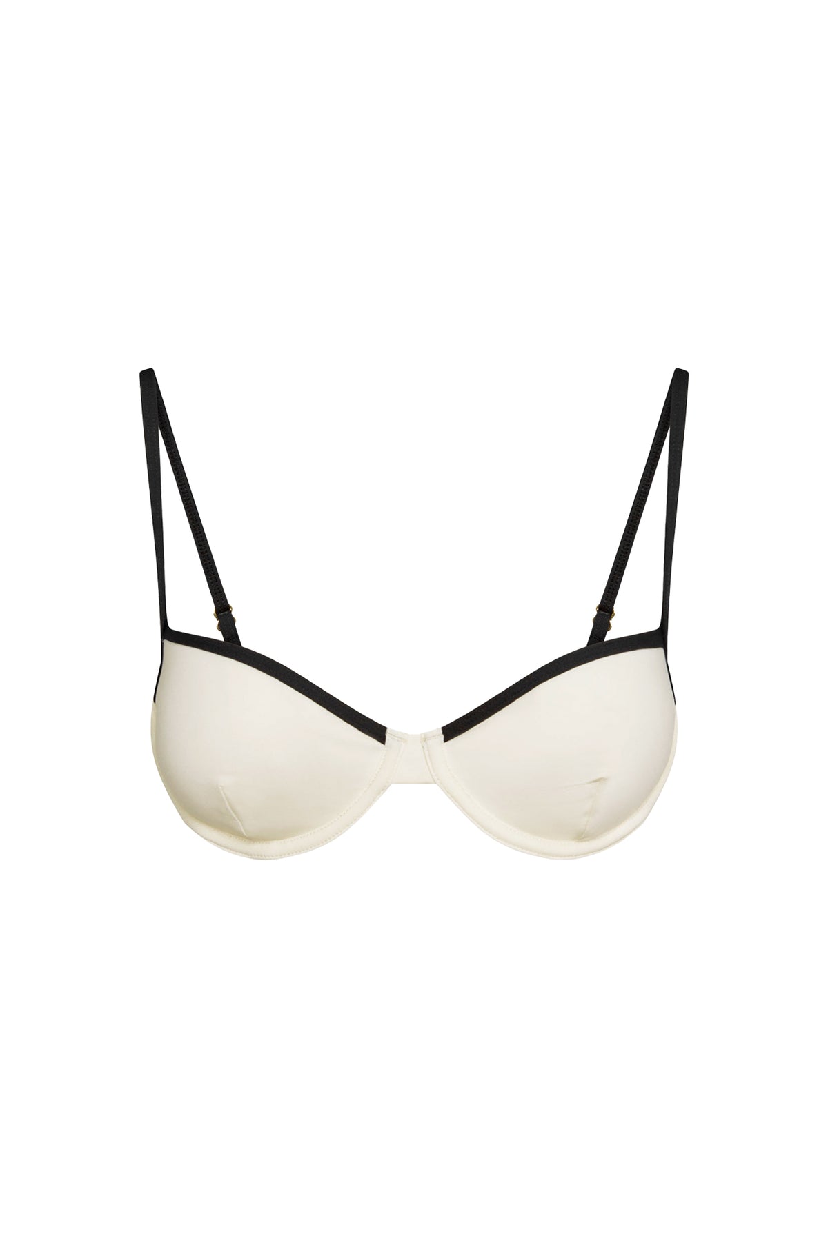 Capri Top - Ivory/Black