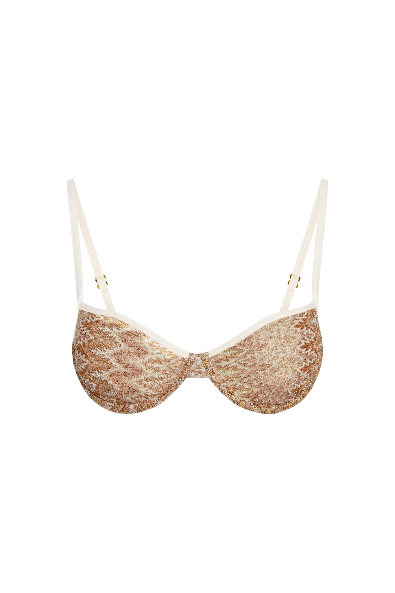 Capri Color Block Top - Porto Cervo Gold