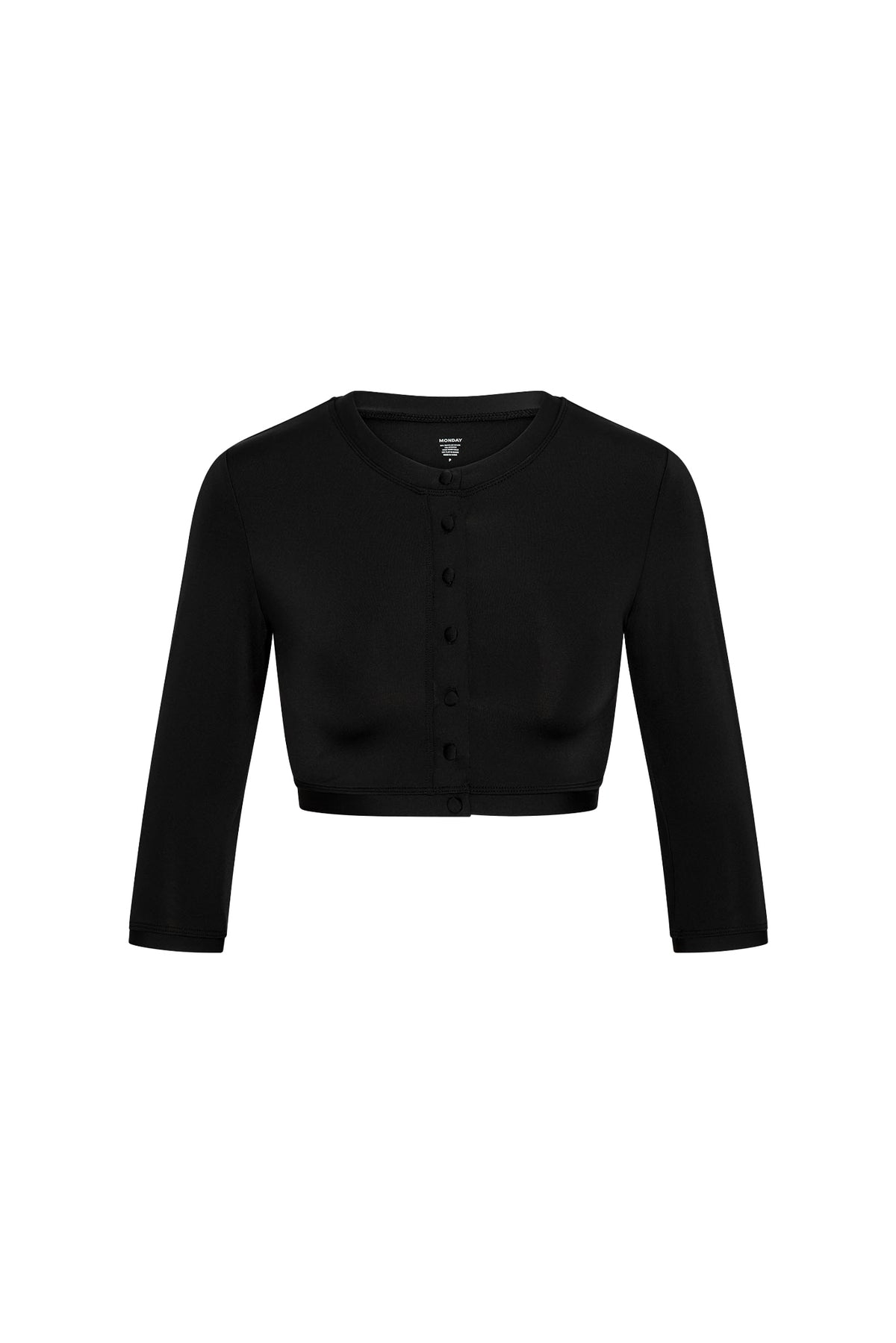 Crete Swim Cardi - Black