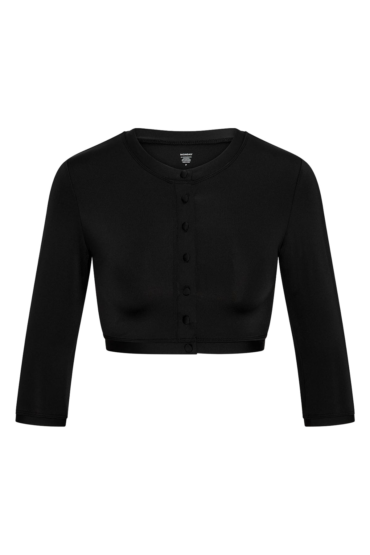 Crete Swim Cardigan - Black