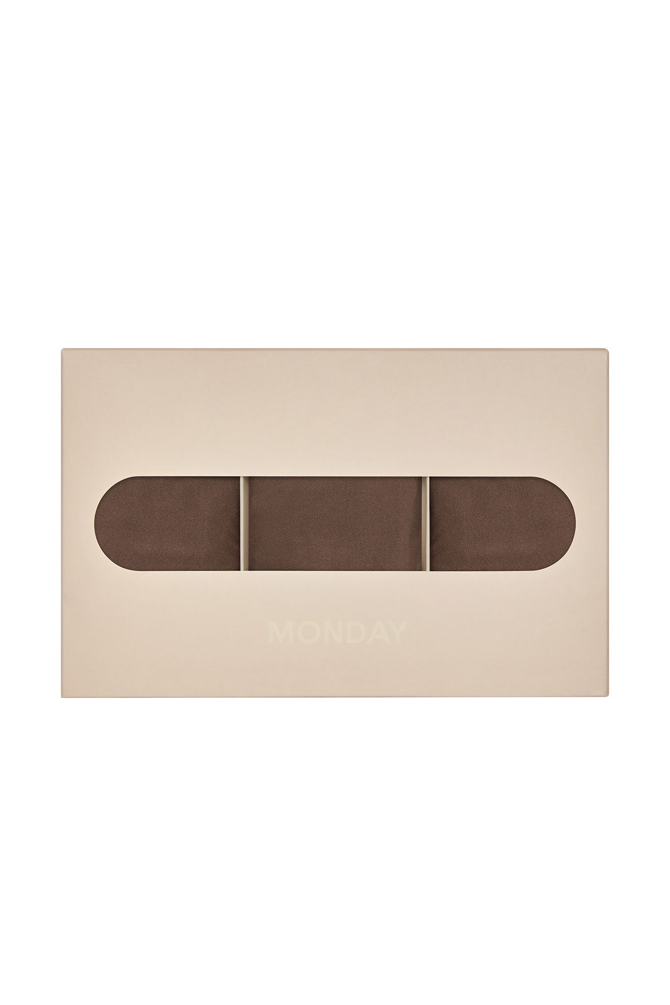 Monday G String 3 Pack - Mocha