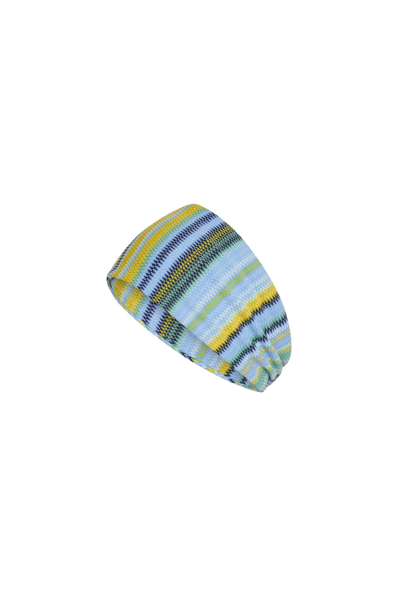 Monday Headband - Sardinia Stripe Azure