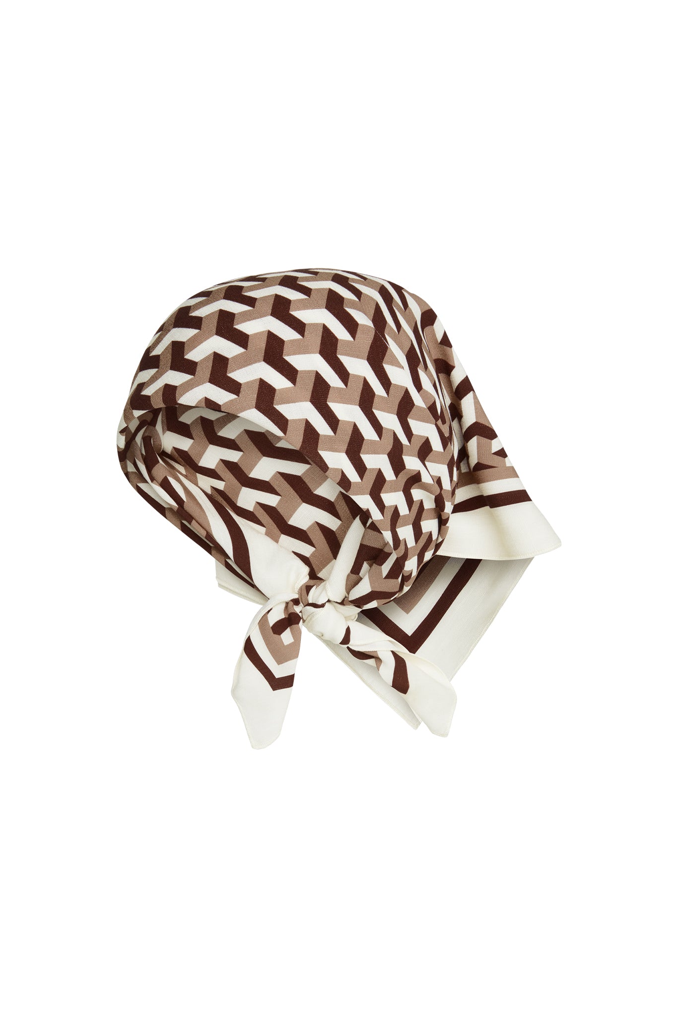 Monday Head Scarf - Husk Geo