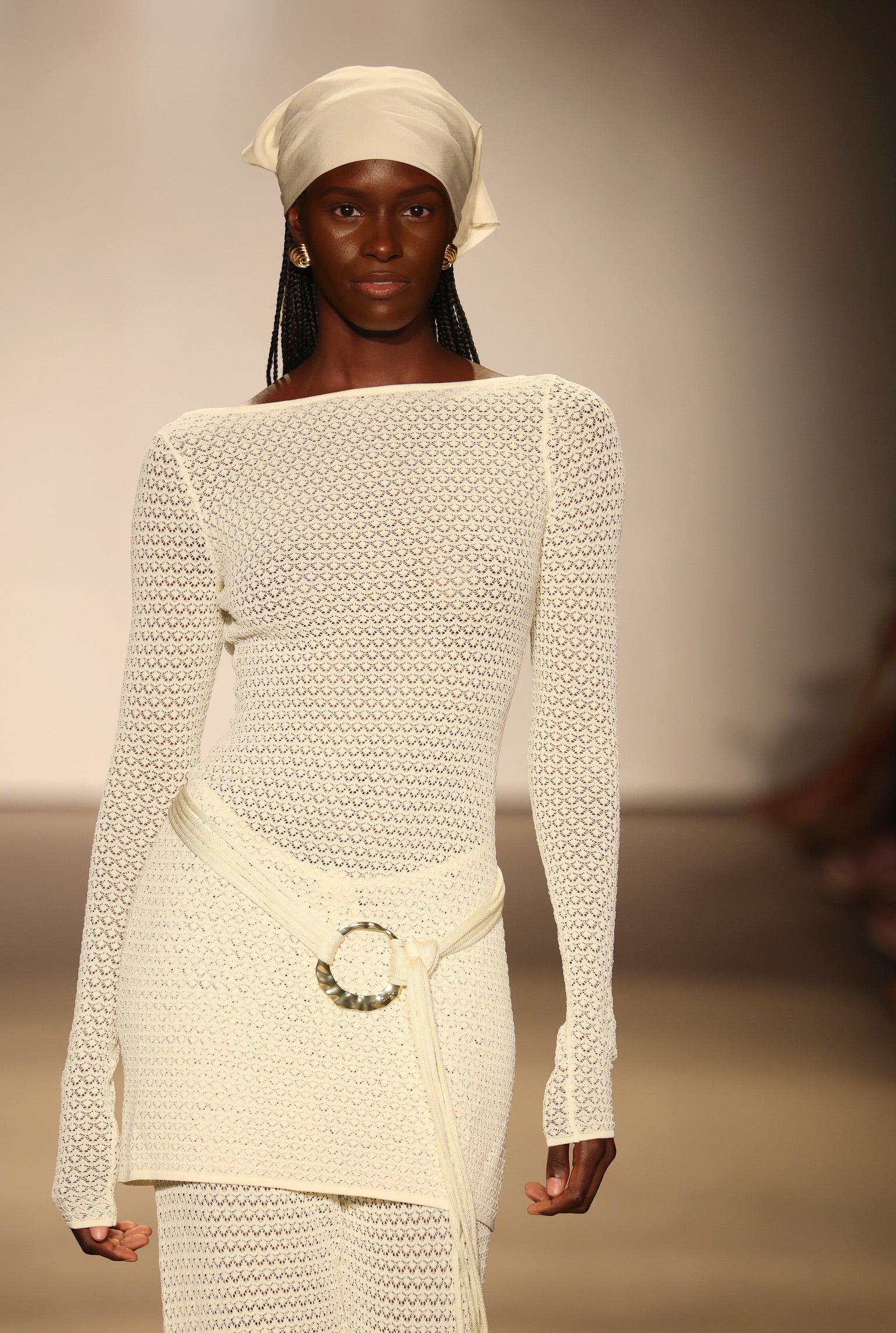 Bodrum Mini Dress - Ivory Lace Crochet
