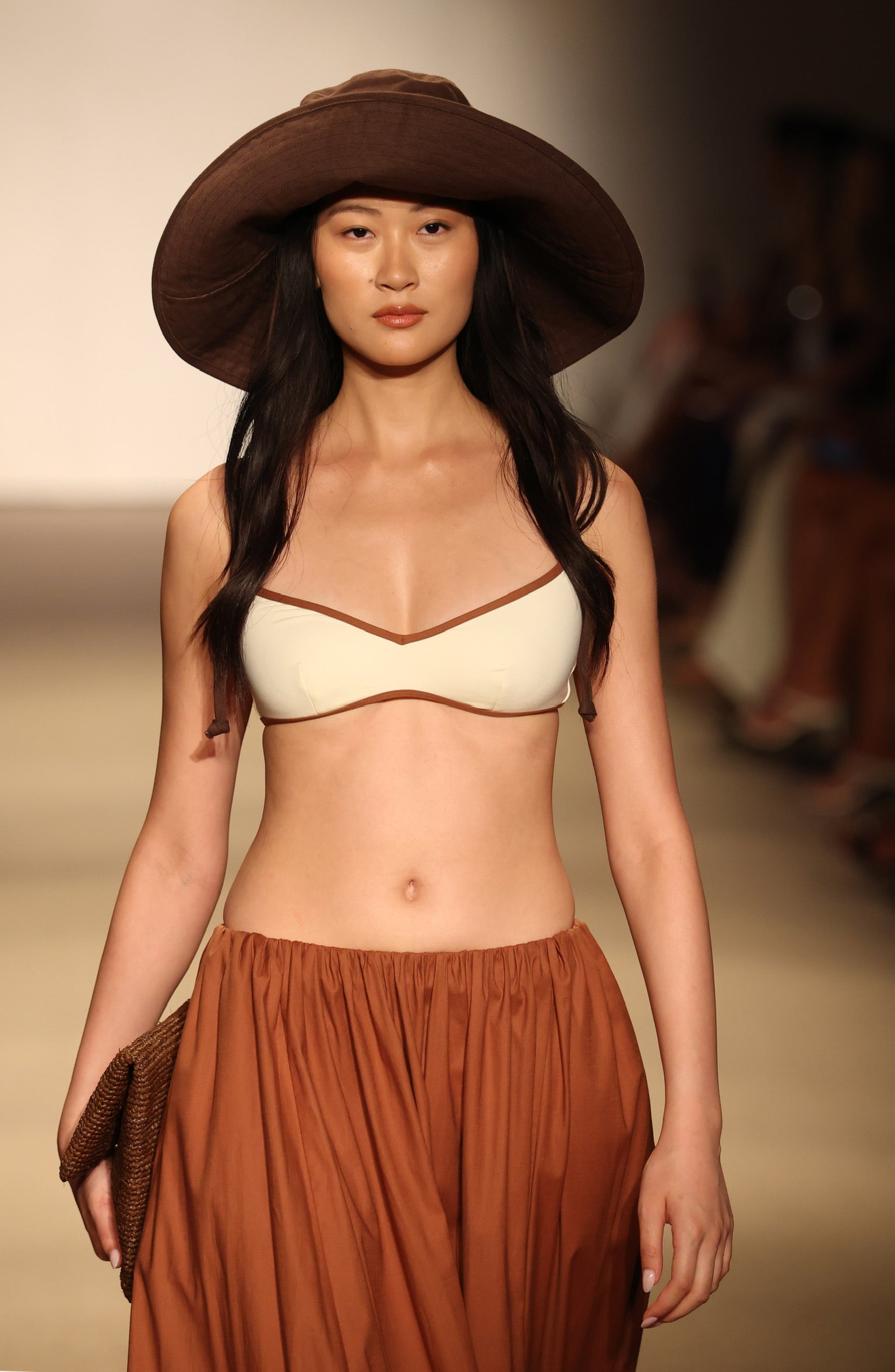Ravello Top - Ivory/Caramel