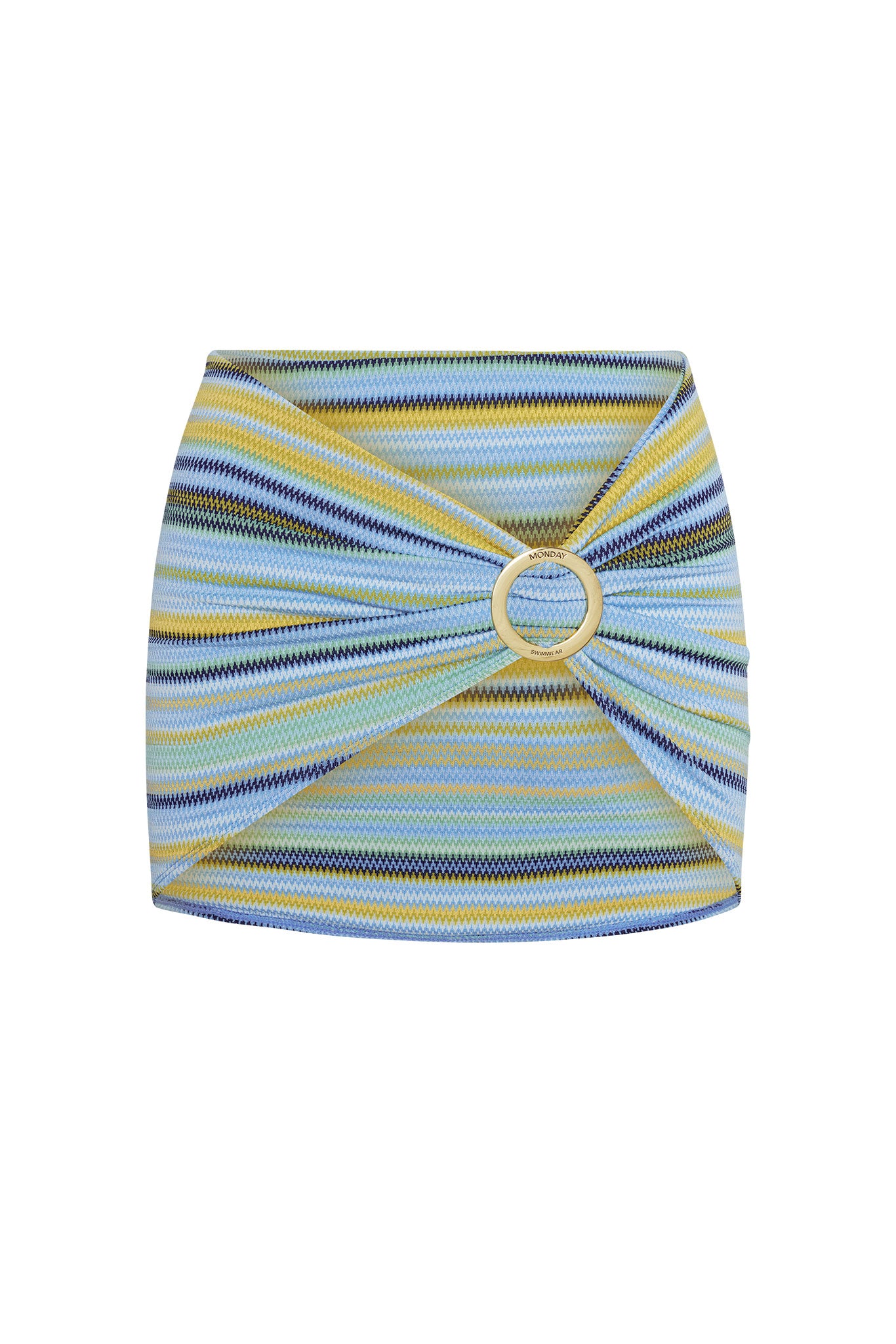 Jamaica Sarong - Sardinia Stripe Azure