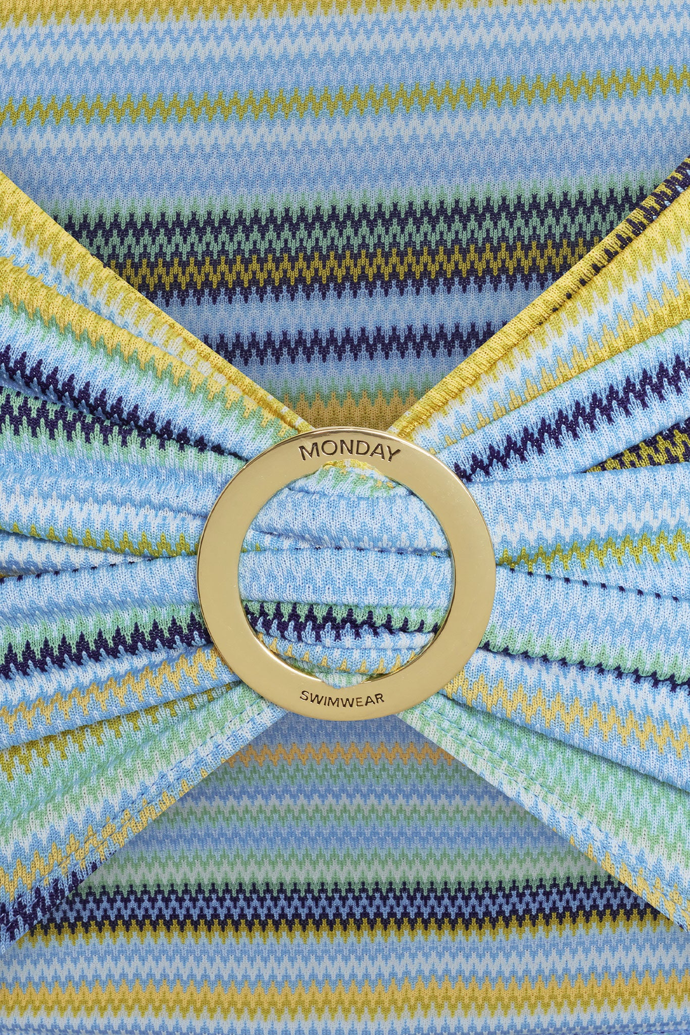 Jamaica Sarong - Sardinia Stripe Azure