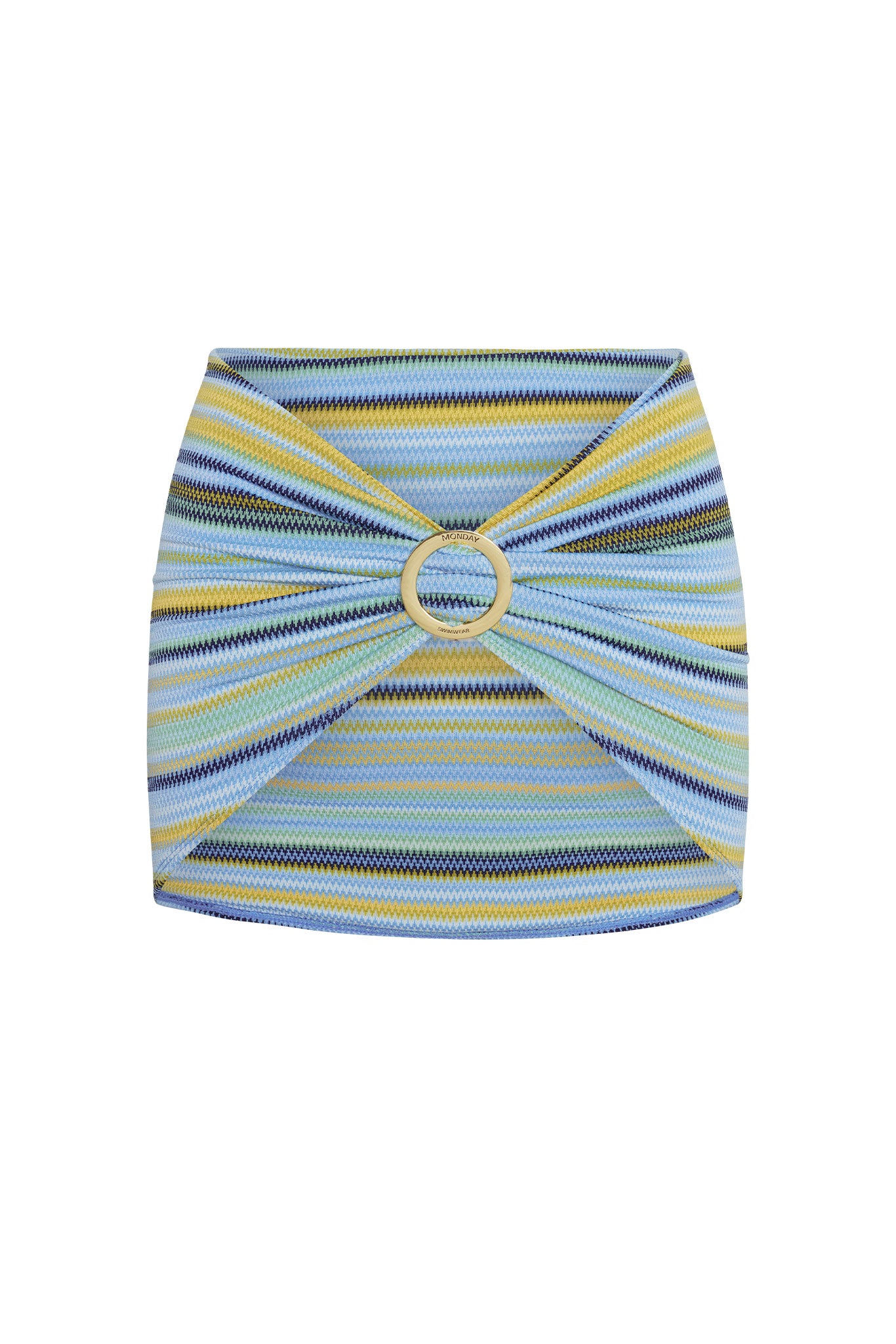 Jamaica Sarong - Sardinia Stripe Azure