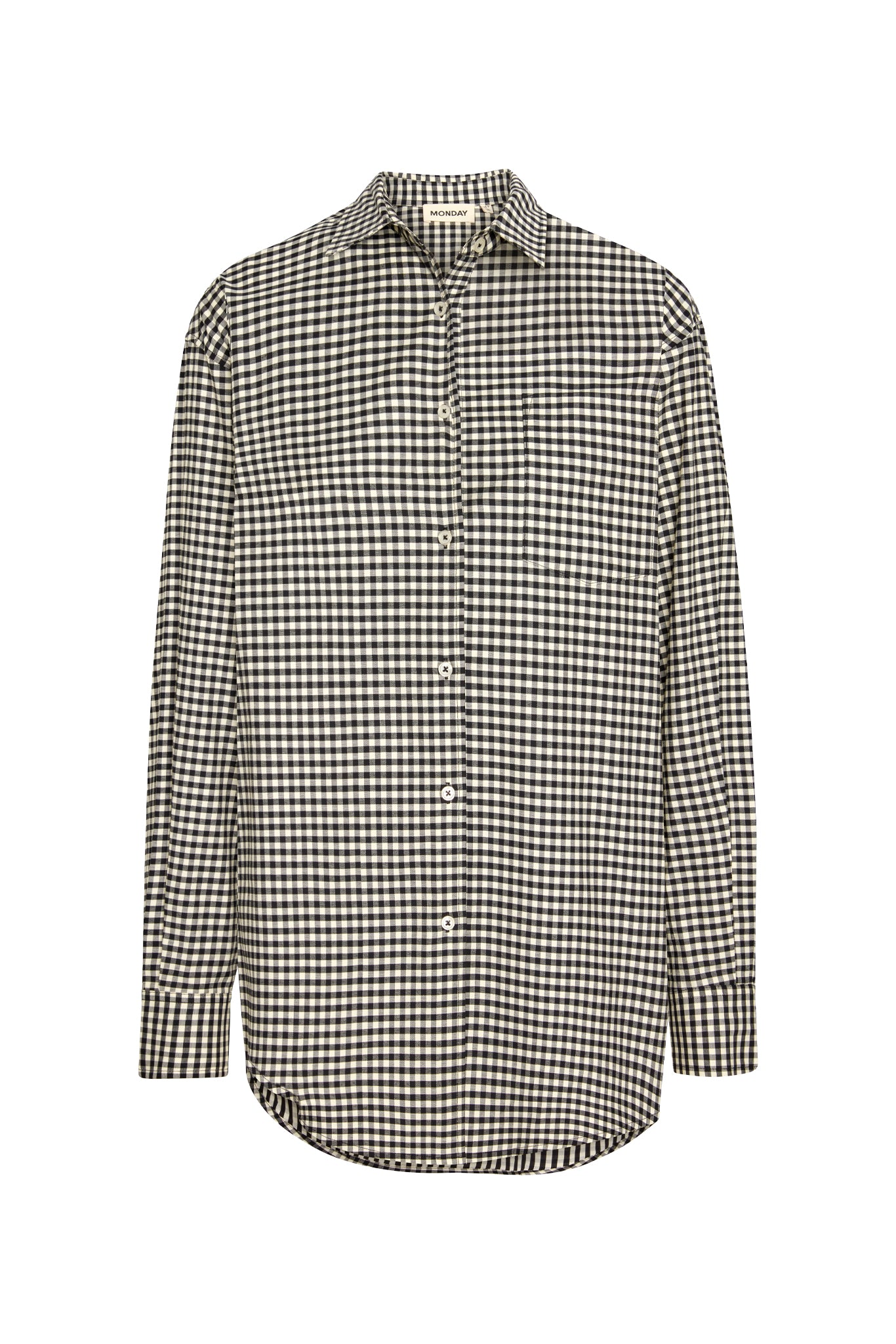 La Jolla Shirt - Black Gingham
