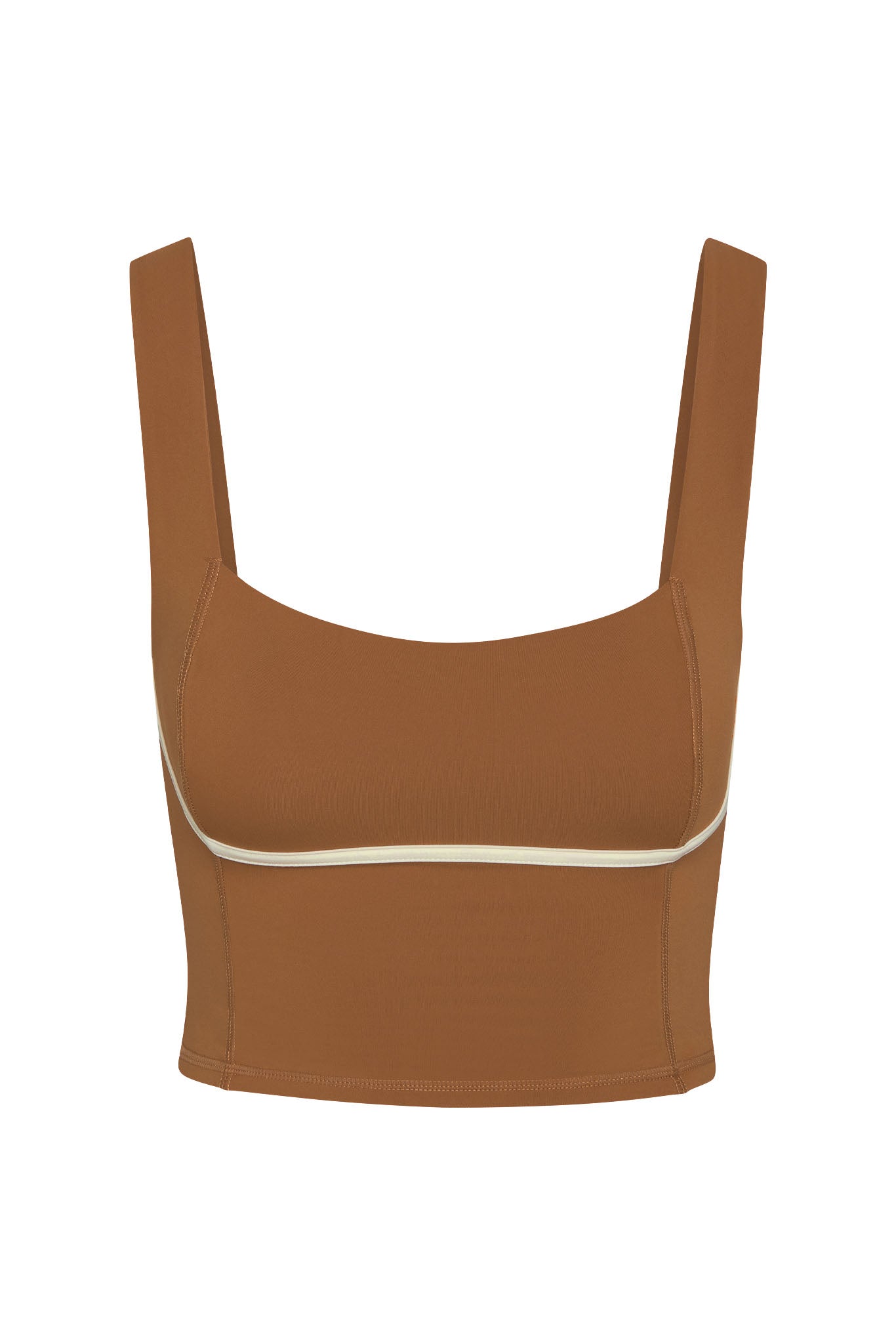Zion Tank - Caramel/Ivory