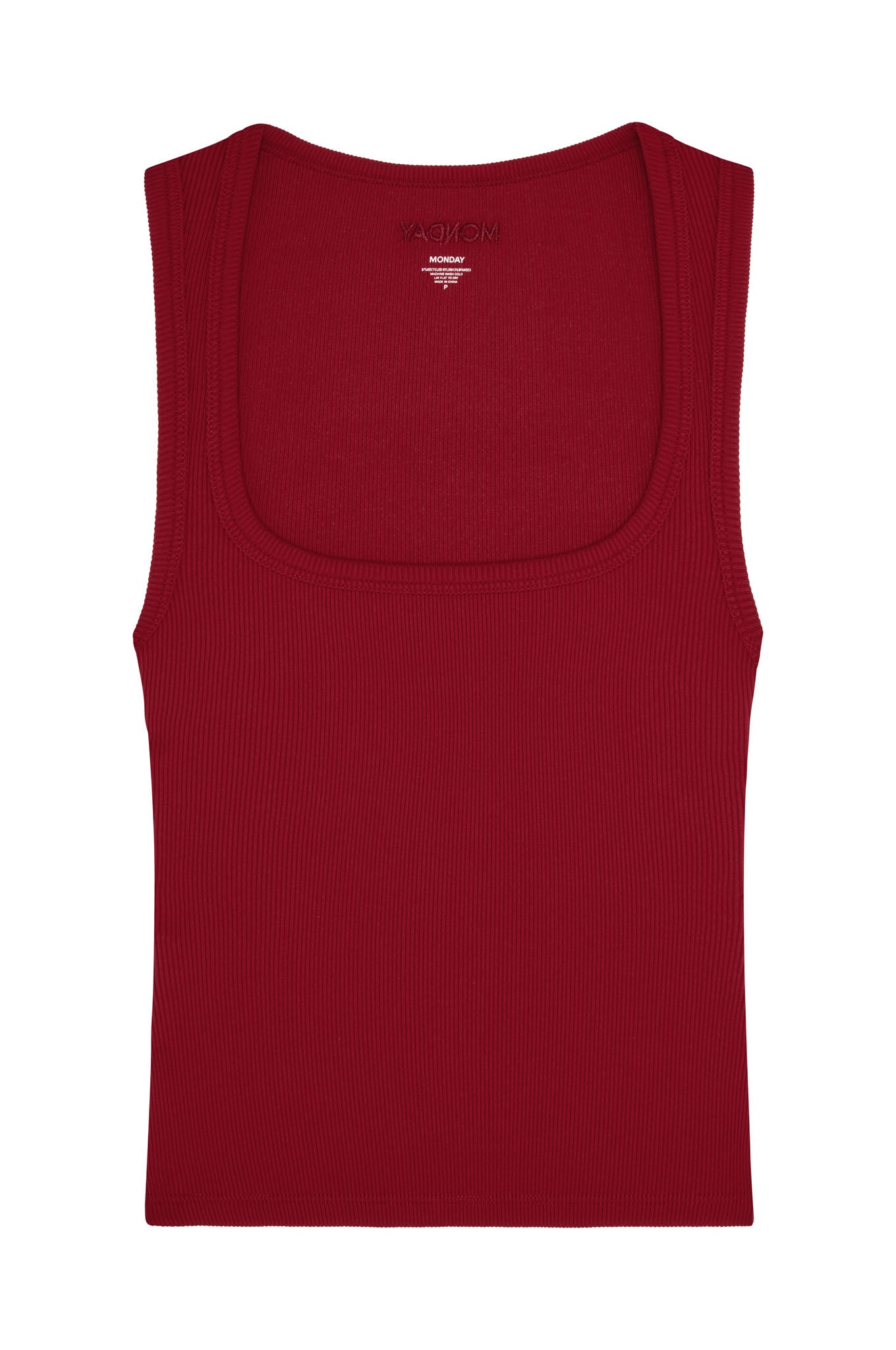 Tash Tank - Cherry Thin Rib