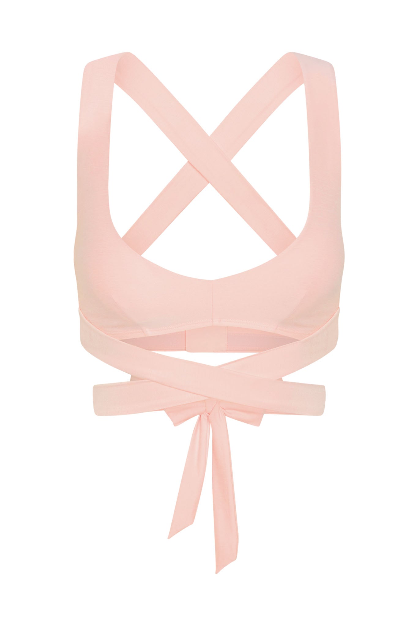 Hudson Bra - Heather Powder Pink