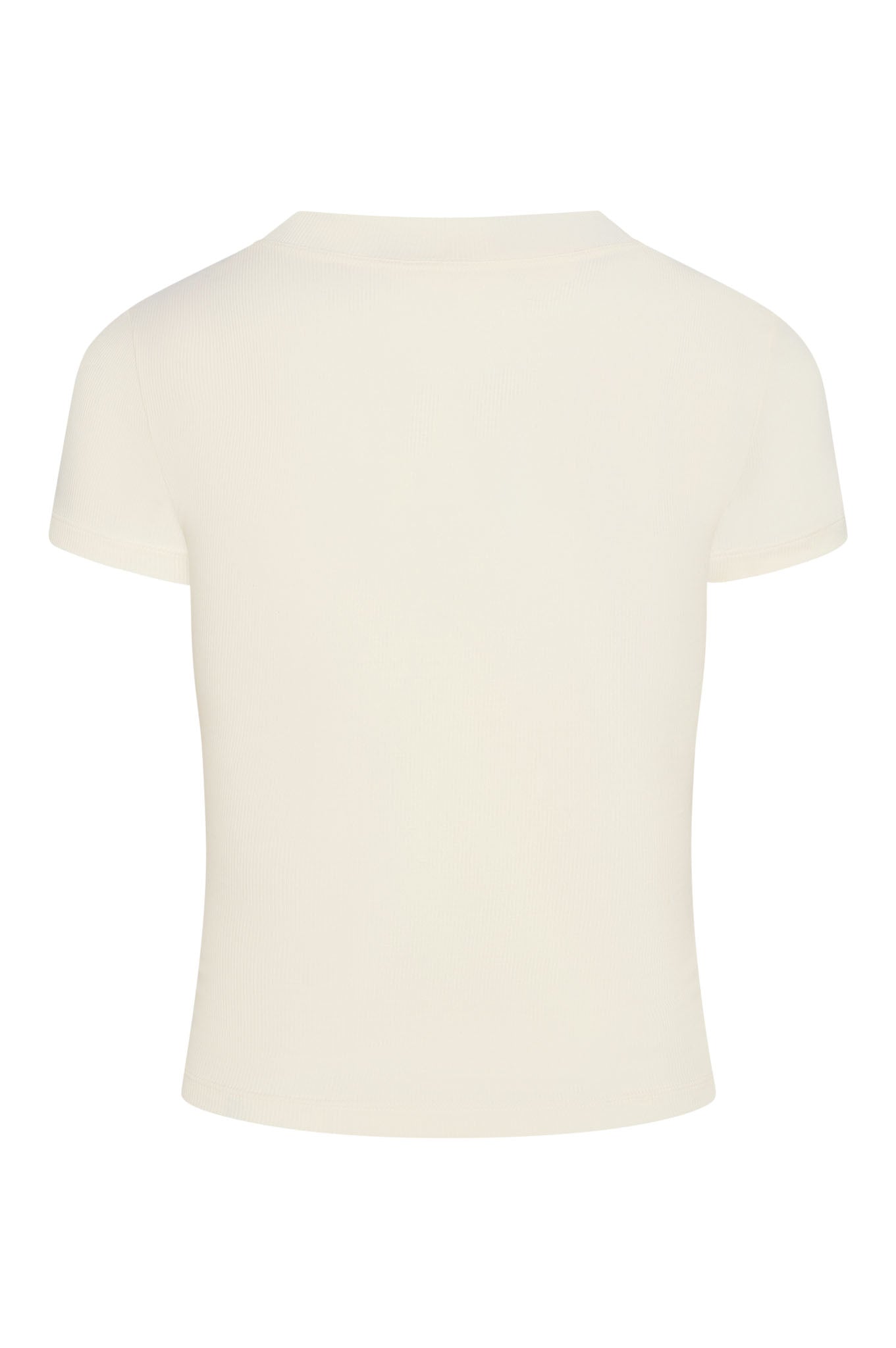 Ojai Tee Long - Ivory Lightweight Rib