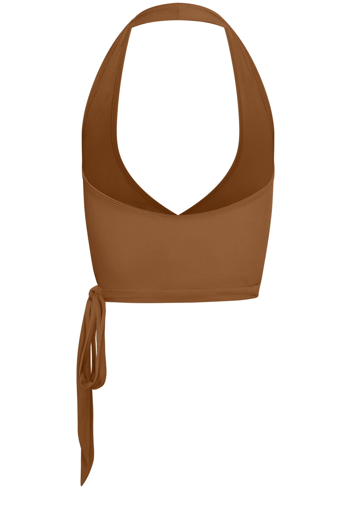 Yosemite Sleeveless Top - Caramel Lightweight Rib