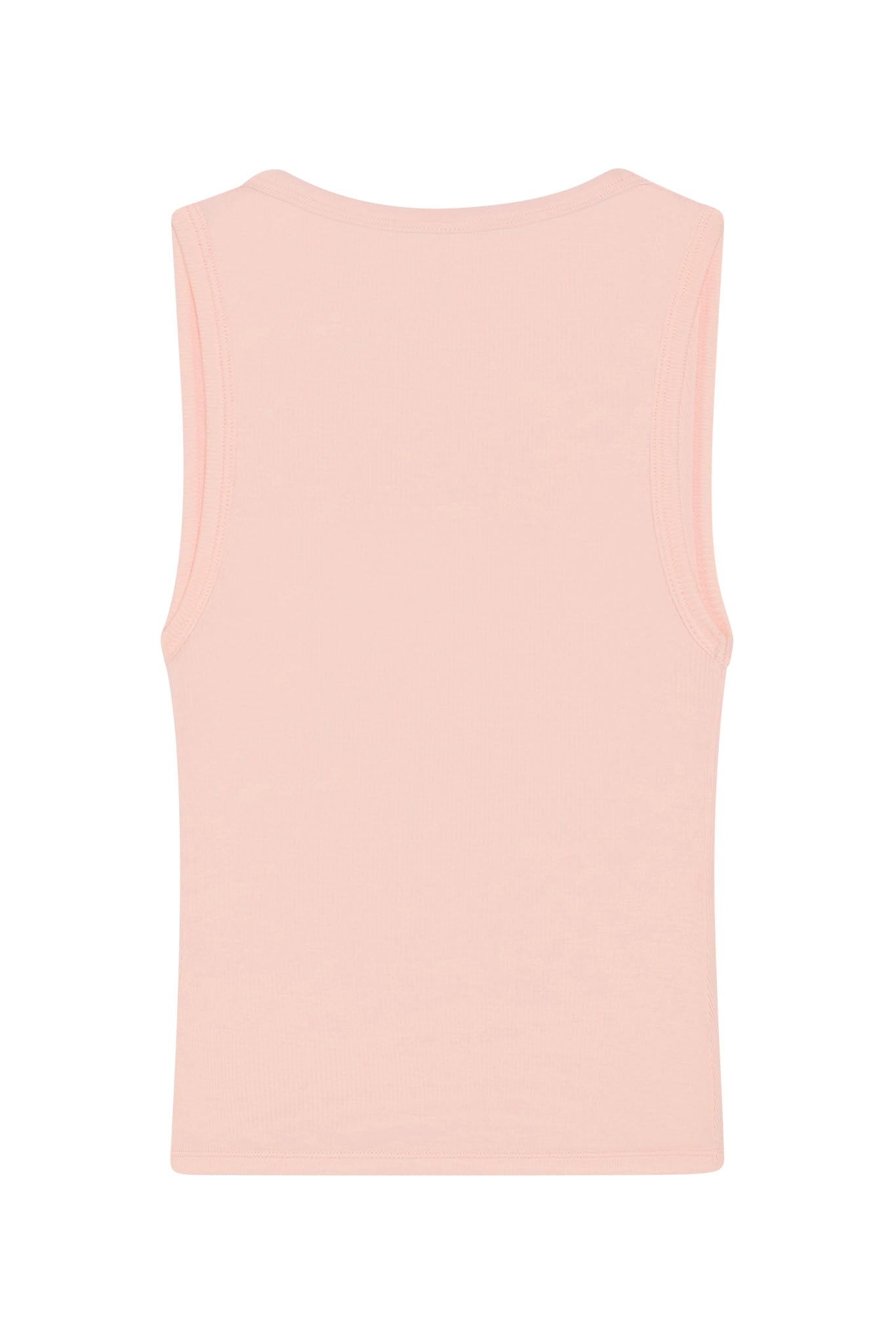 Tash Tank Long - Powder Pink Lightweight Rib
