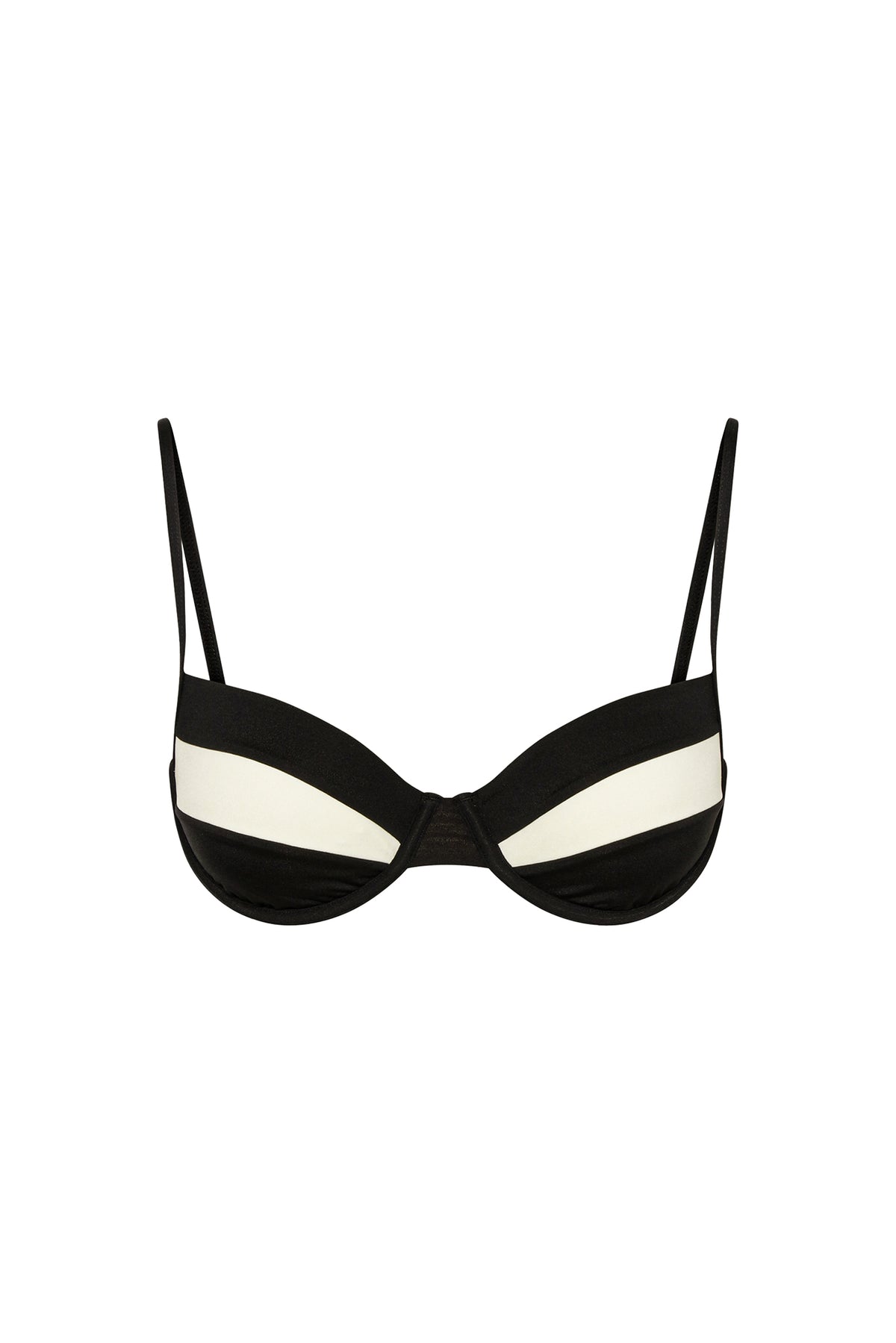 Malta Top - Black/Ivory