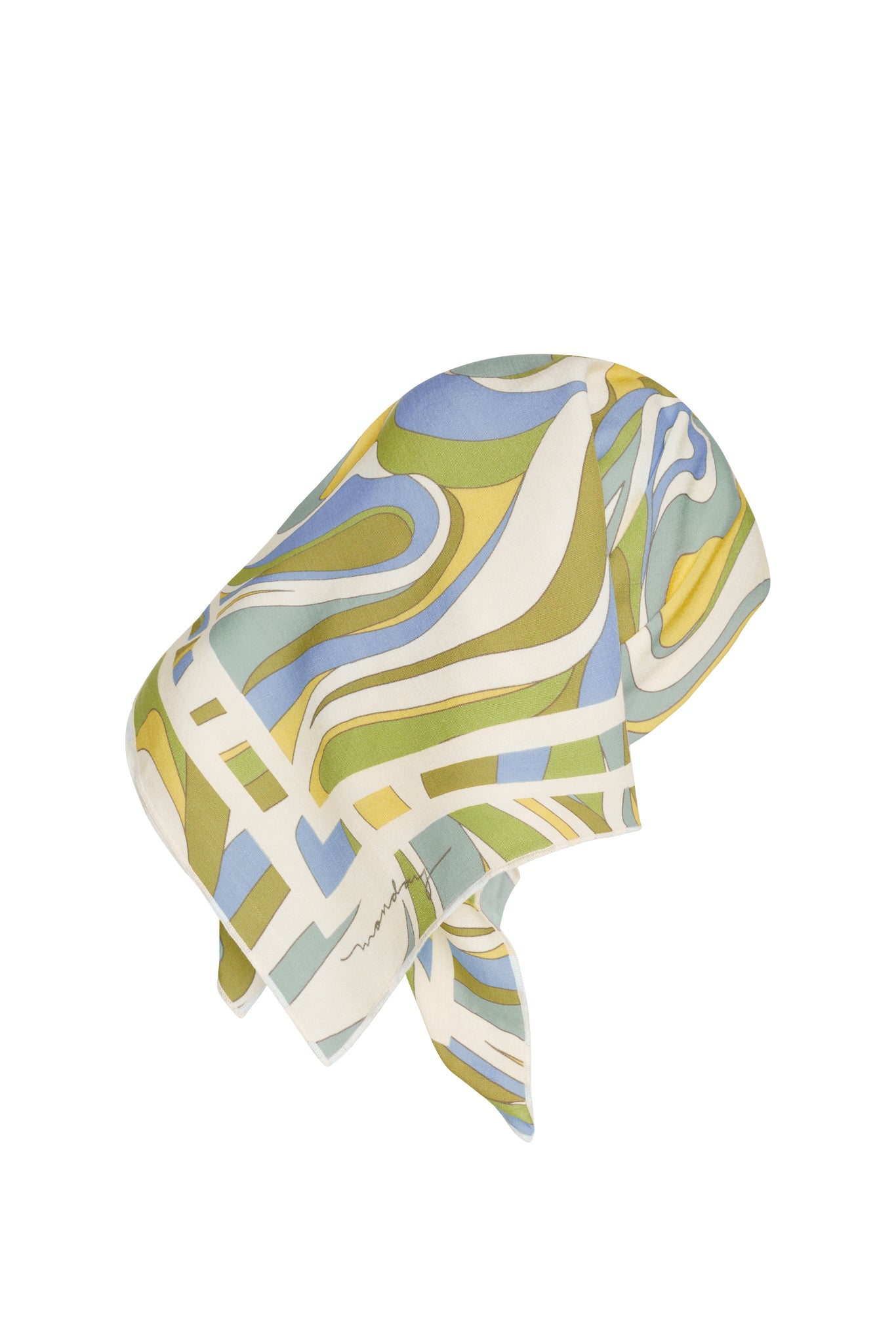 Monday Head Scarf - Costa Rei Apple