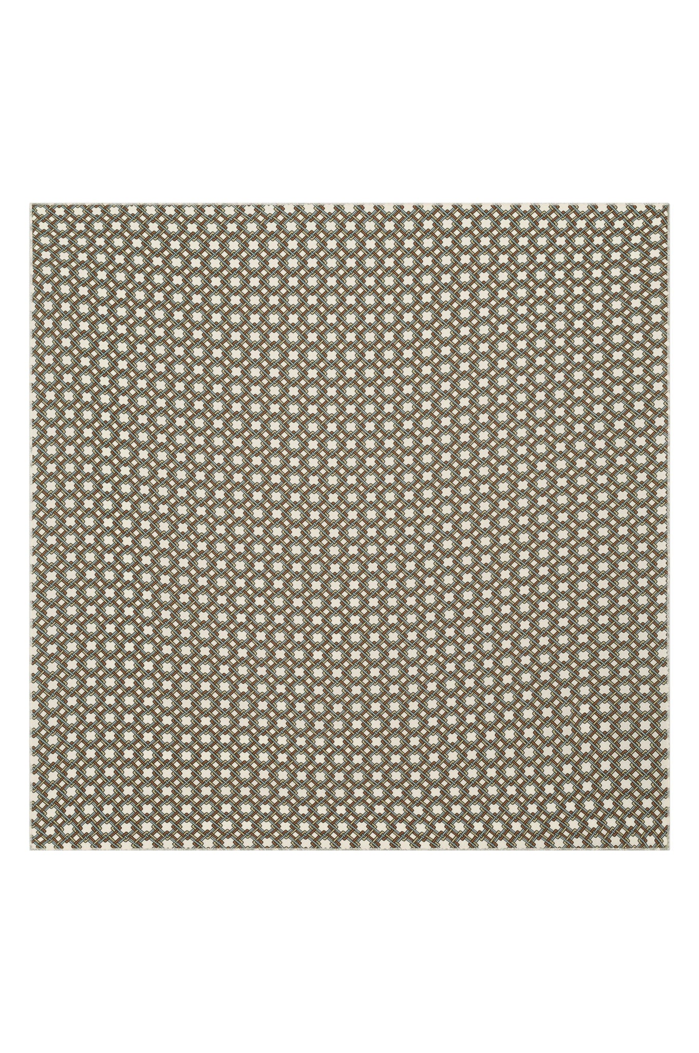 Monday Head Scarf - Tile Geo Silk
