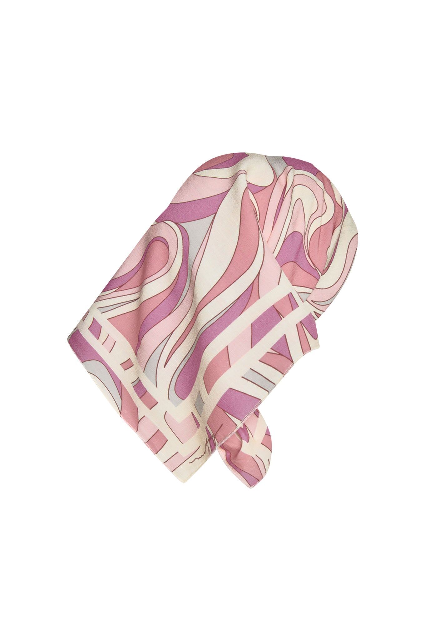 Monday Head Scarf - Costa Rei Pink